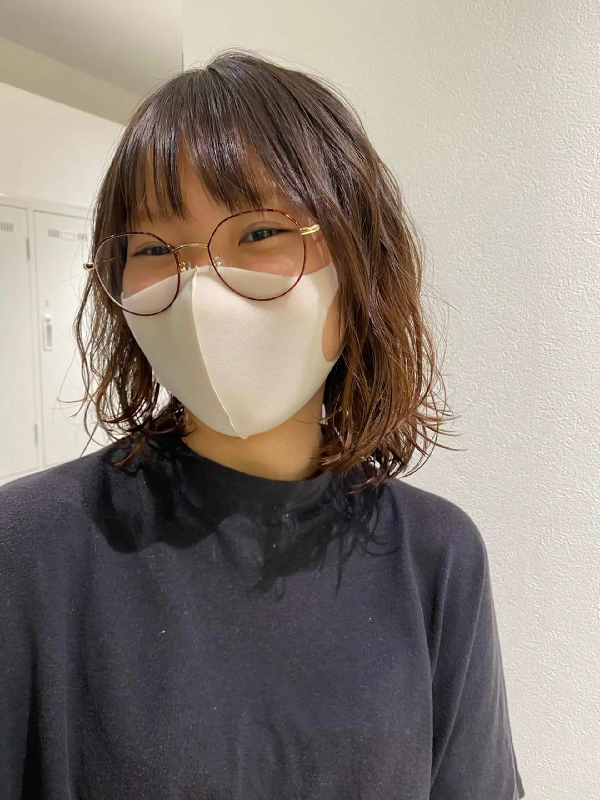 ミディアム パーマ デジタルパーマ 西山梨々【12/1〜 産休を頂きます🎀】のヘアスタイル