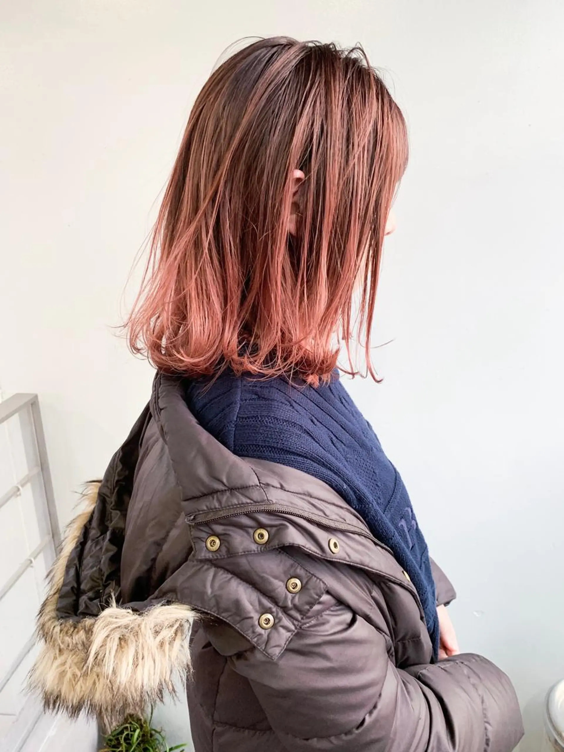 ミディアム カラー ショート/レイヤー なら石井知希のヘアスタイル