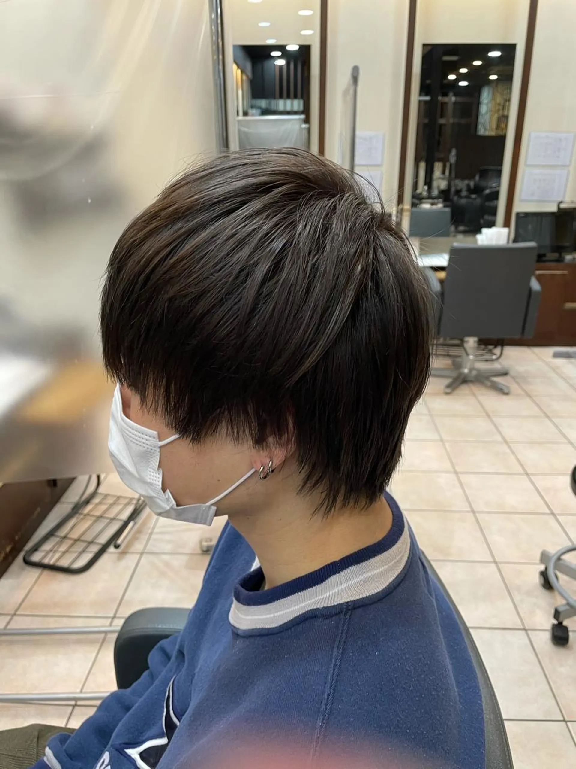 メンズ メンズウルフカット ウルフカット FRAME ASUKAのヘアスタイル