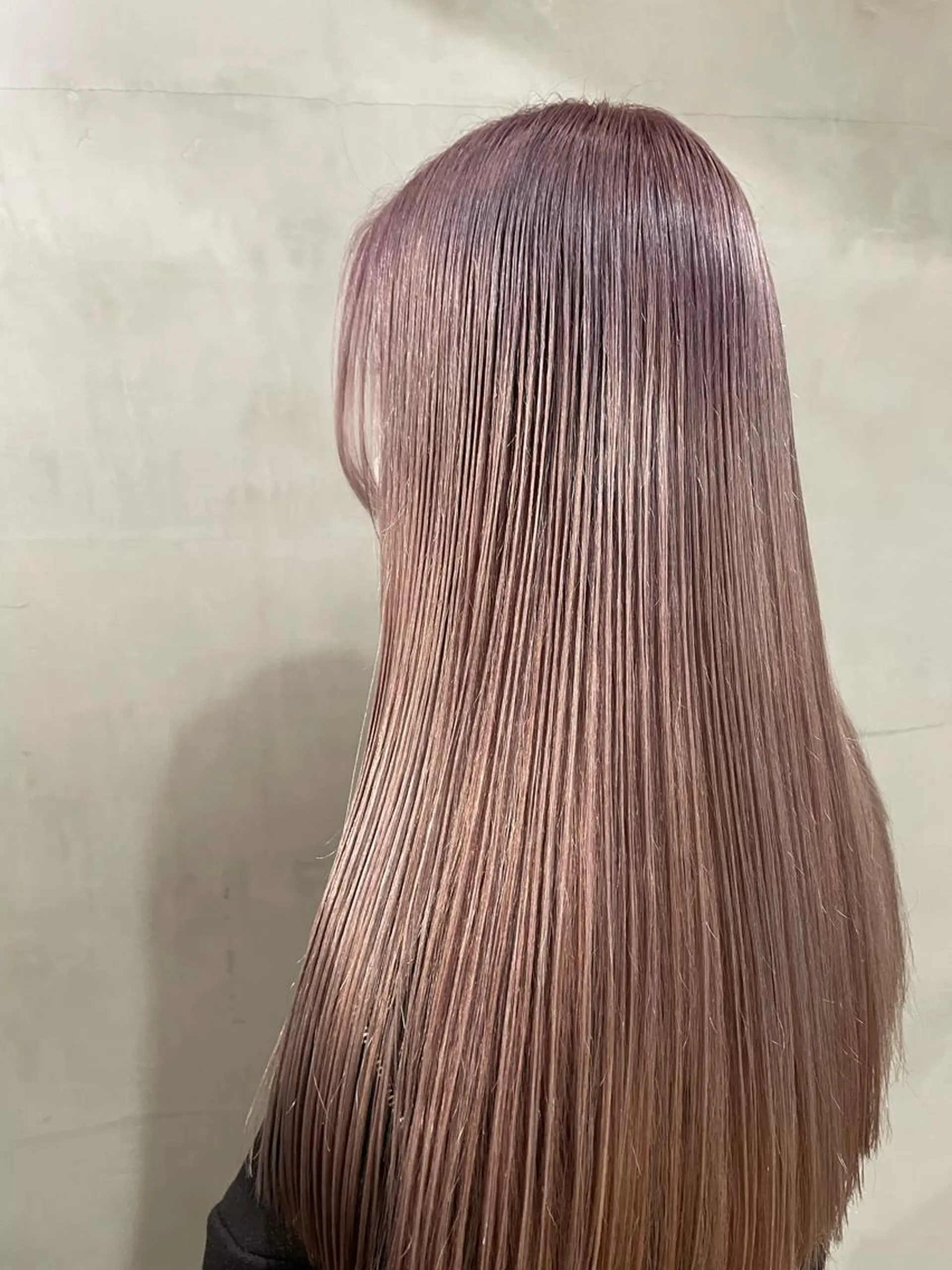 ロング カラー ヘアカラー トリートメント 優 作のヘアスタイル