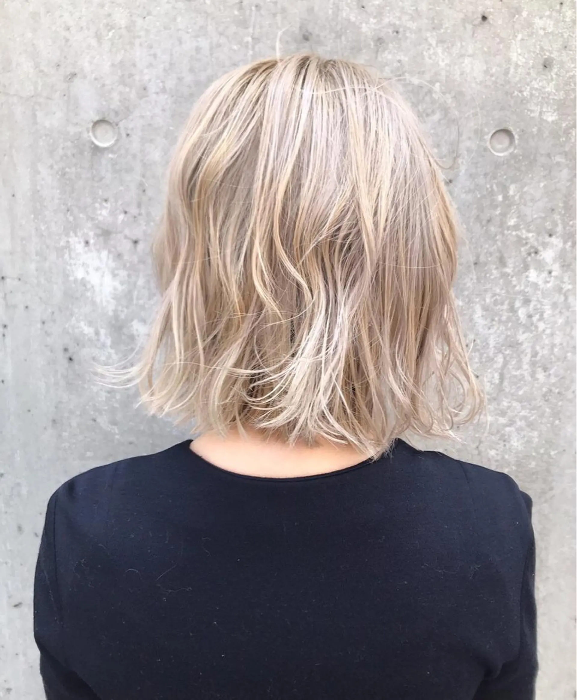 ミディアム ヘアカラー 勝谷 悟史のヘアスタイル