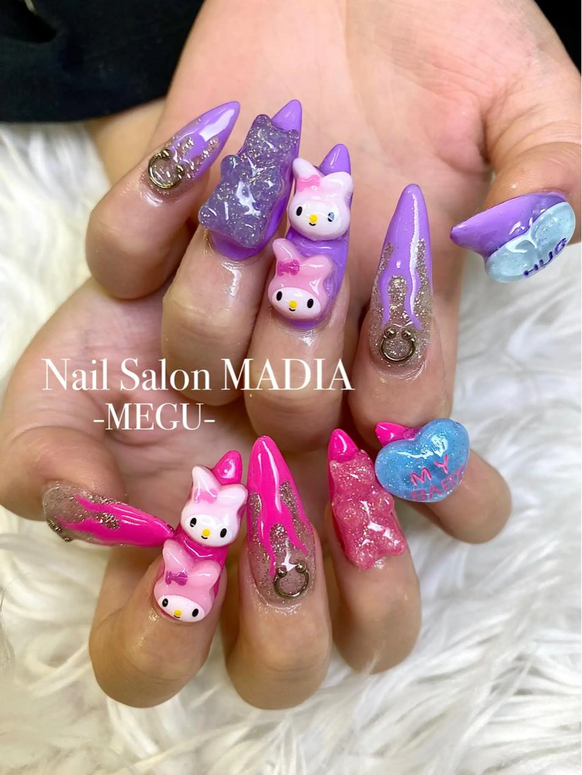 ネイル MADIA藤沢所属・MADIA MEGUのネイルデザイン