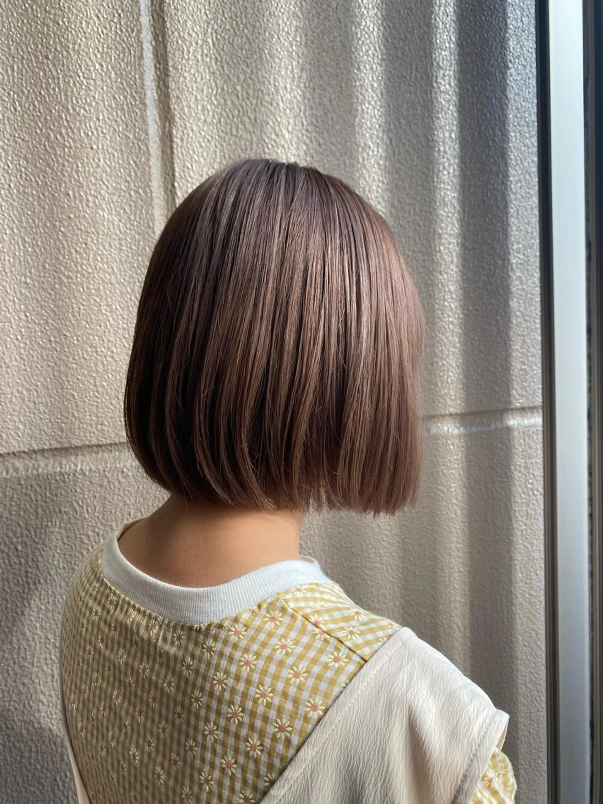 セミロング カラー 銀座⚜️【脱白髪染め 美髪矯正】トグチのヘアスタイル