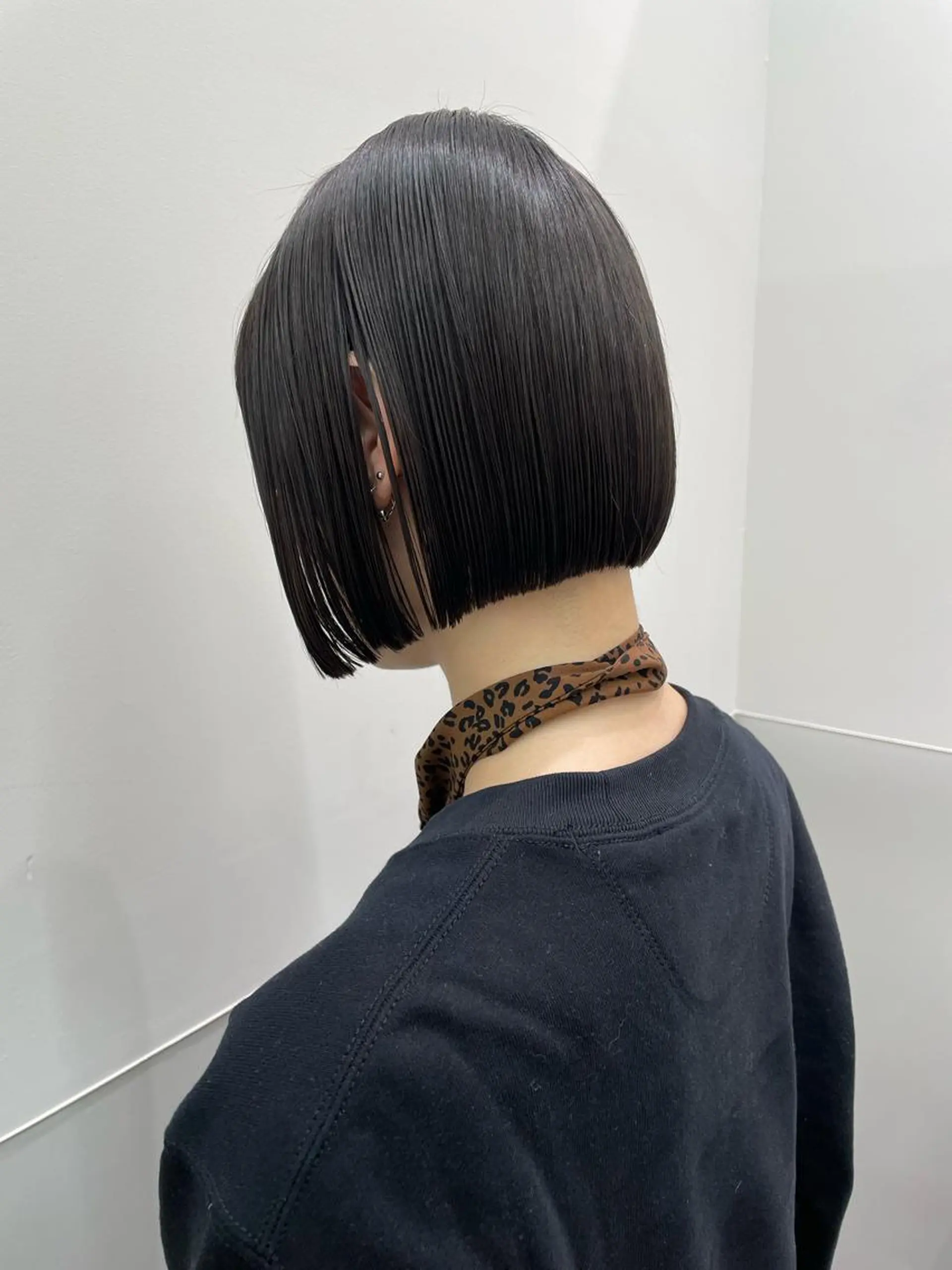 ショート ボブ salowin銀座6丁目所属・20代後半〜30代 支持率◎Megumiのヘアスタイル