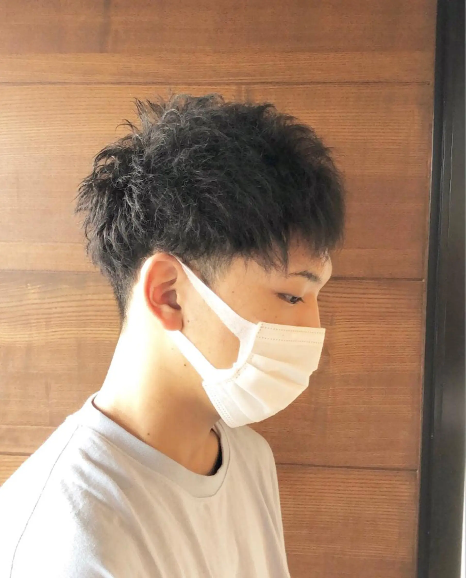 ショート メンズ カット 村上 楓弥のヘアスタイル