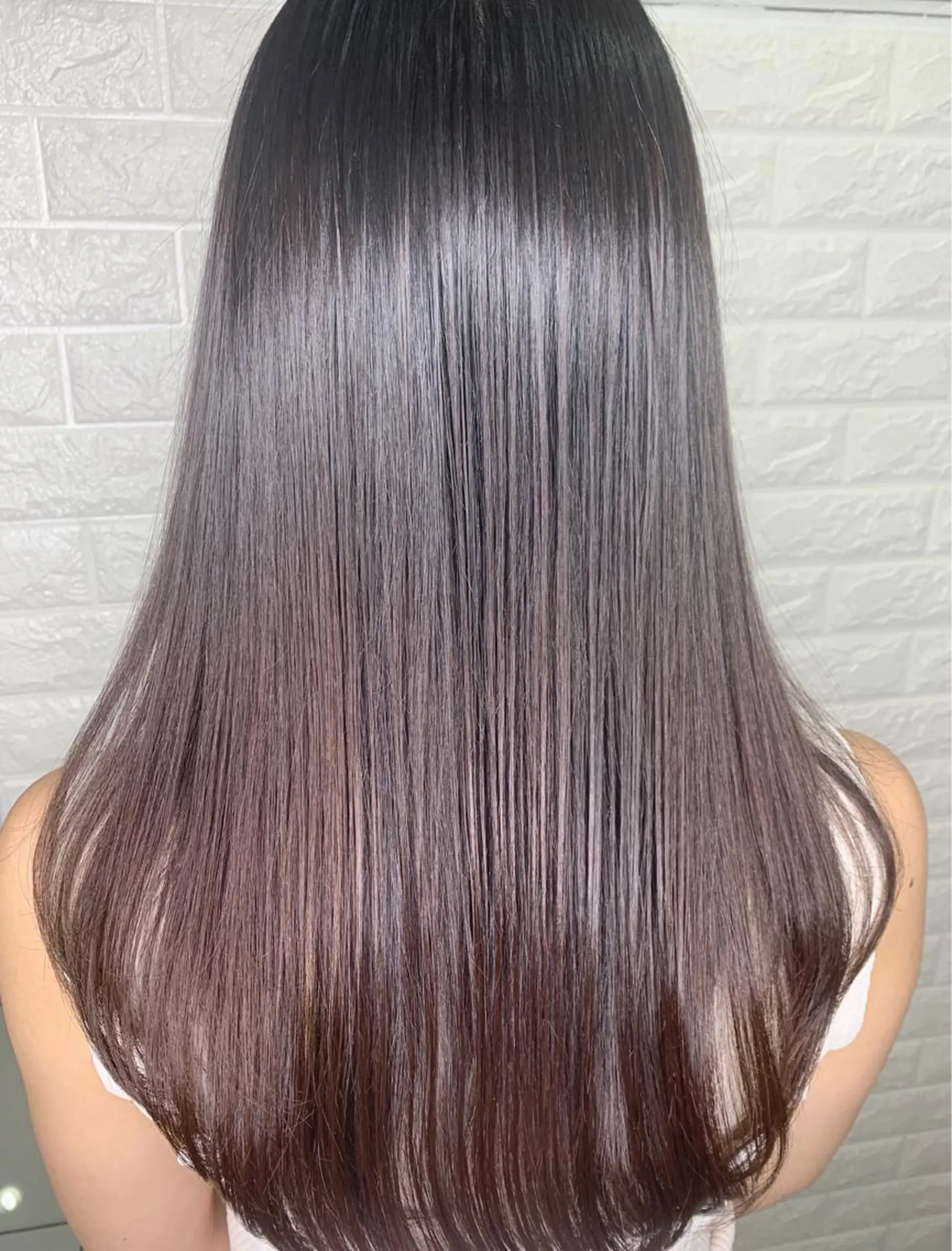 セミロング カラー アクアカラー 髪質改善 トリートメント トリートメント ヘッドスパ ヘアセット LAS 代表 ナガカワ コウヘイのヘアスタイル