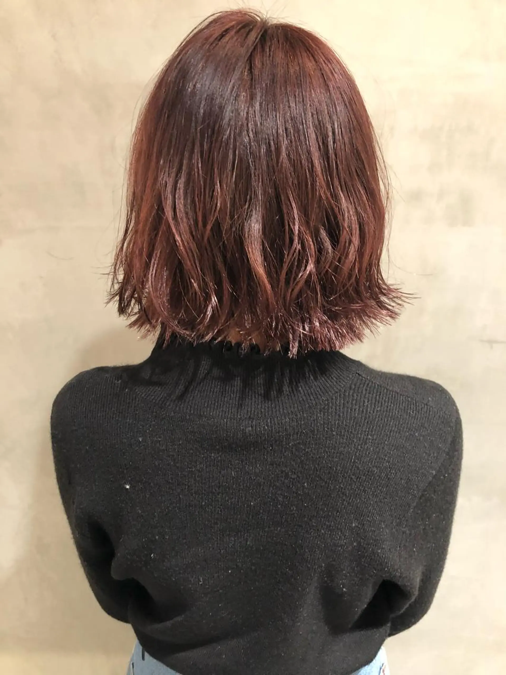 ショート ボブ カット ヘアカラー トリートメント 大西 直人のヘアスタイル