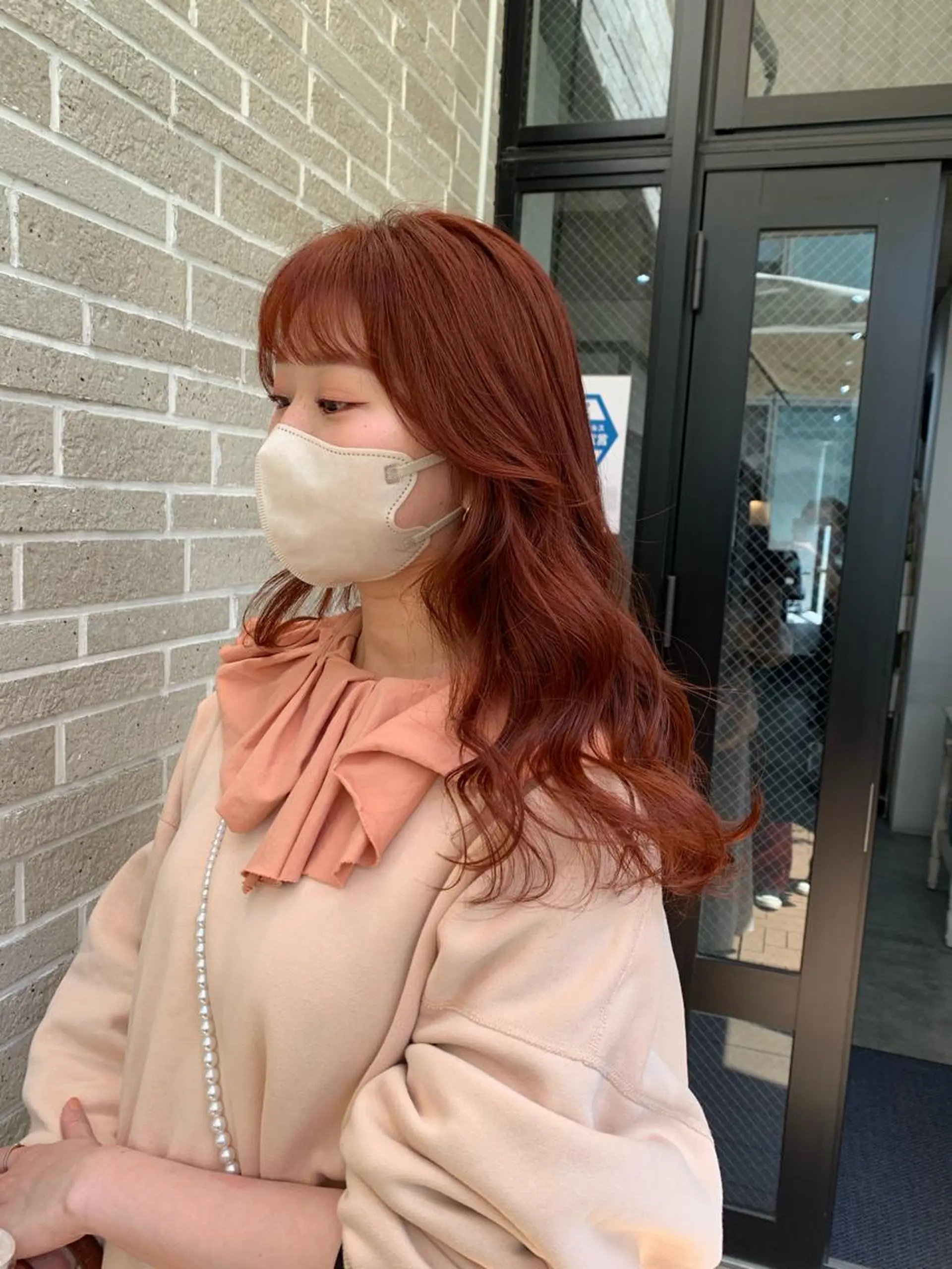 ロング カラー ヘアアレンジ カット ヘアカラー トリートメント kei﹏ ﹏ ✄ zina博多のヘアスタイル