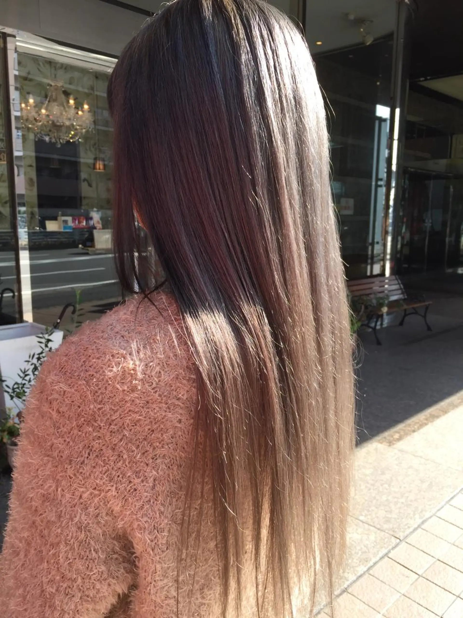 ロング カラー 田畑 福恵のヘアスタイル