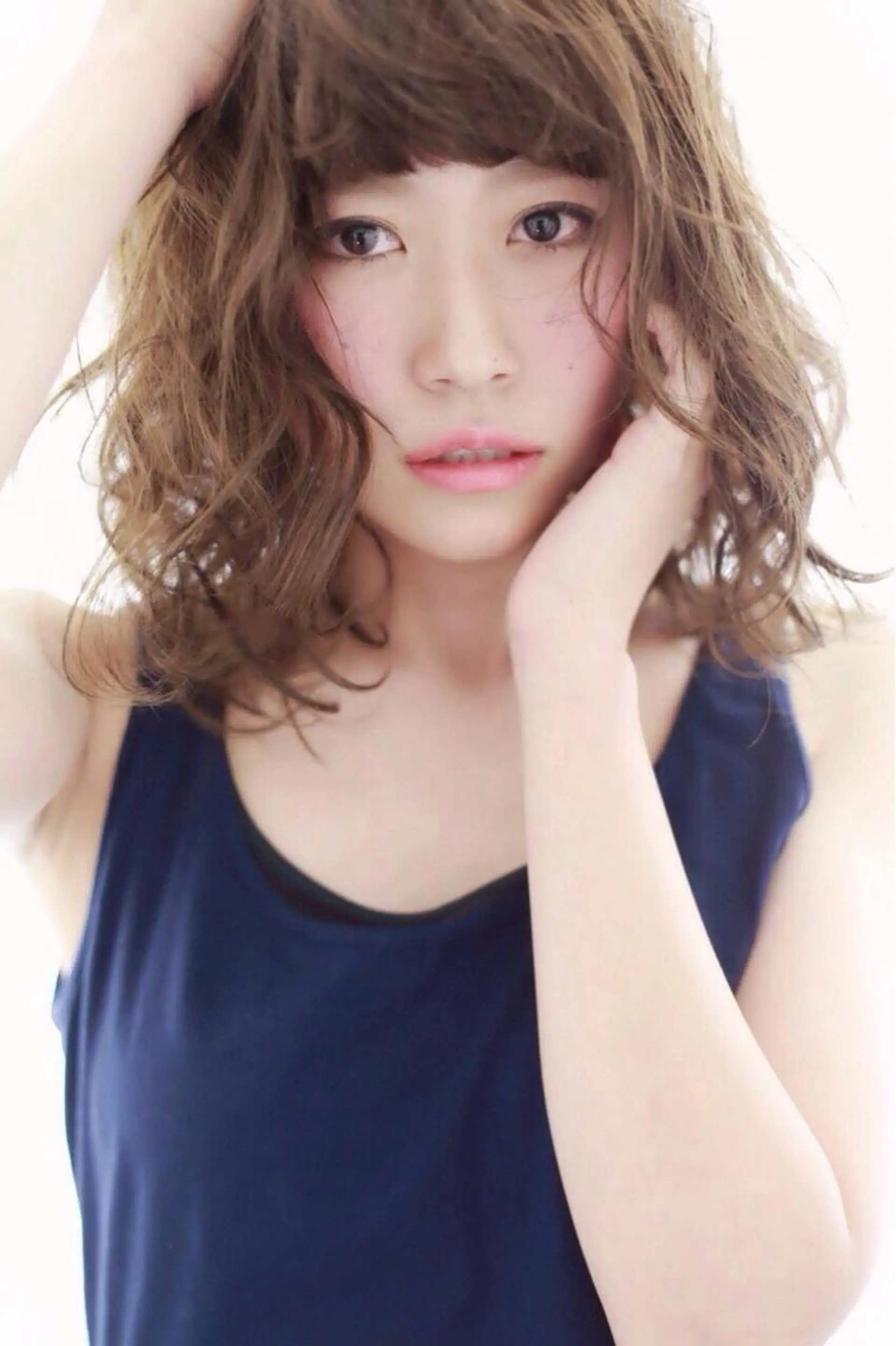 ミディアム KEN .Sのヘアスタイル