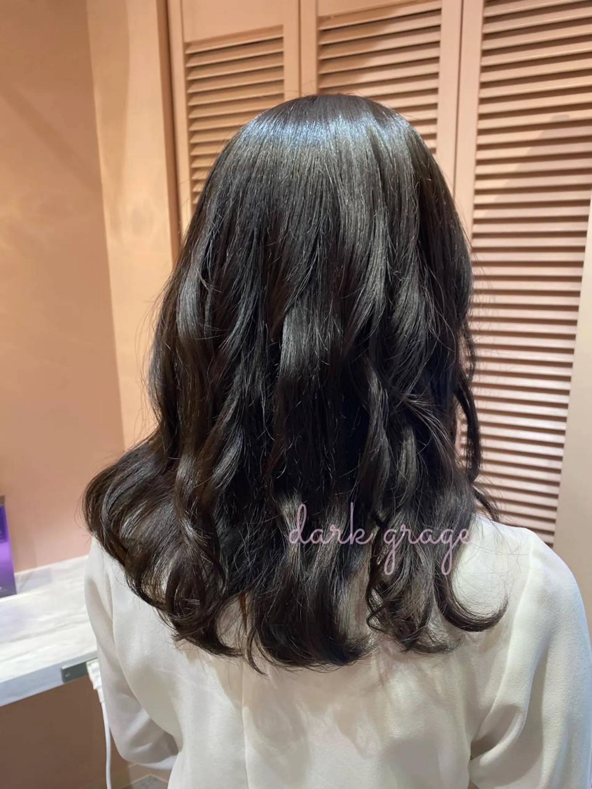 セミロング カラー パーマ ヘアアレンジ メンズ RIYA❤︎ Aujuaソムリエのヘアスタイル