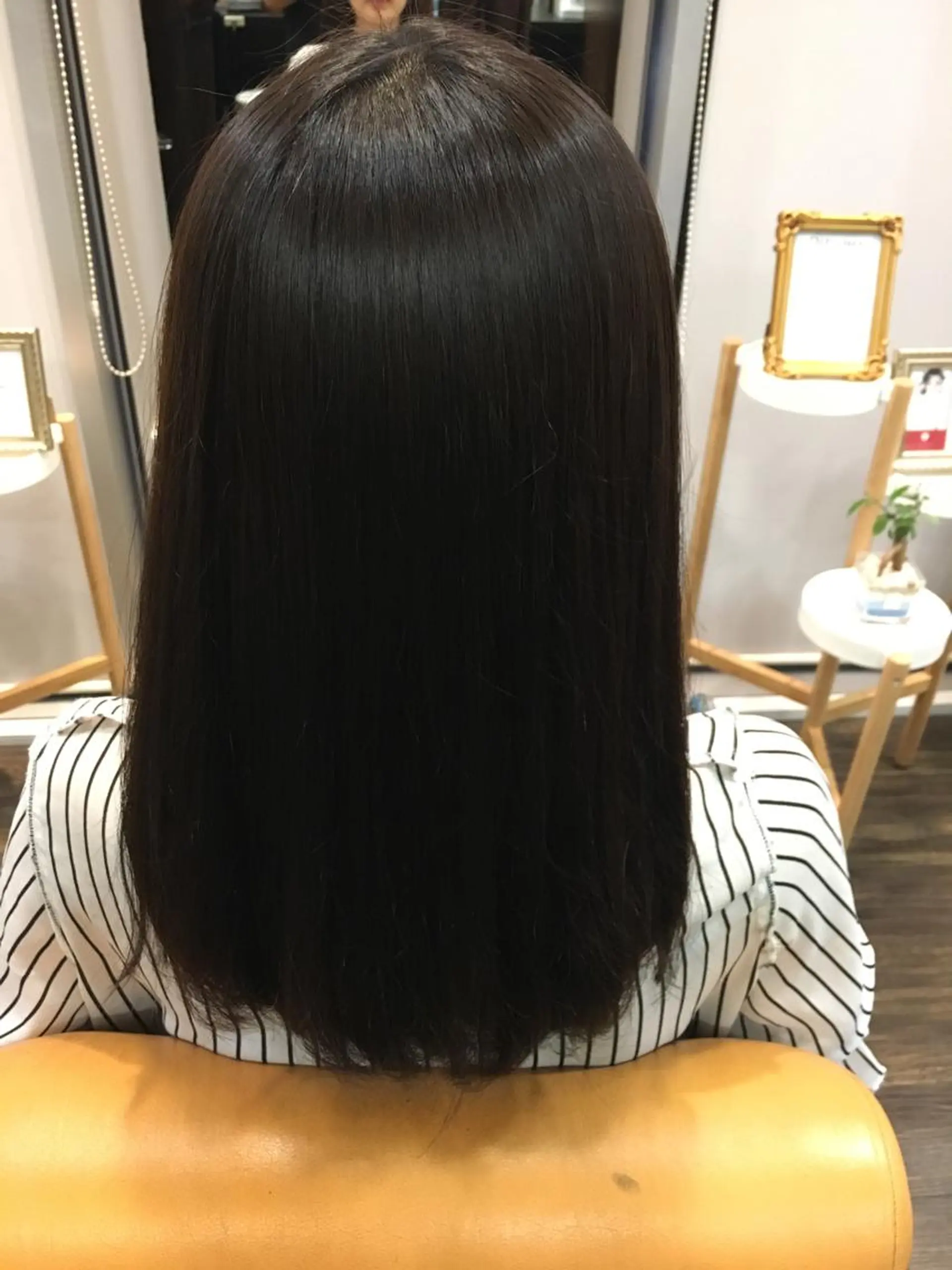 ロング パーマ ストレートパーマ 鈴木 晃一のヘアスタイル