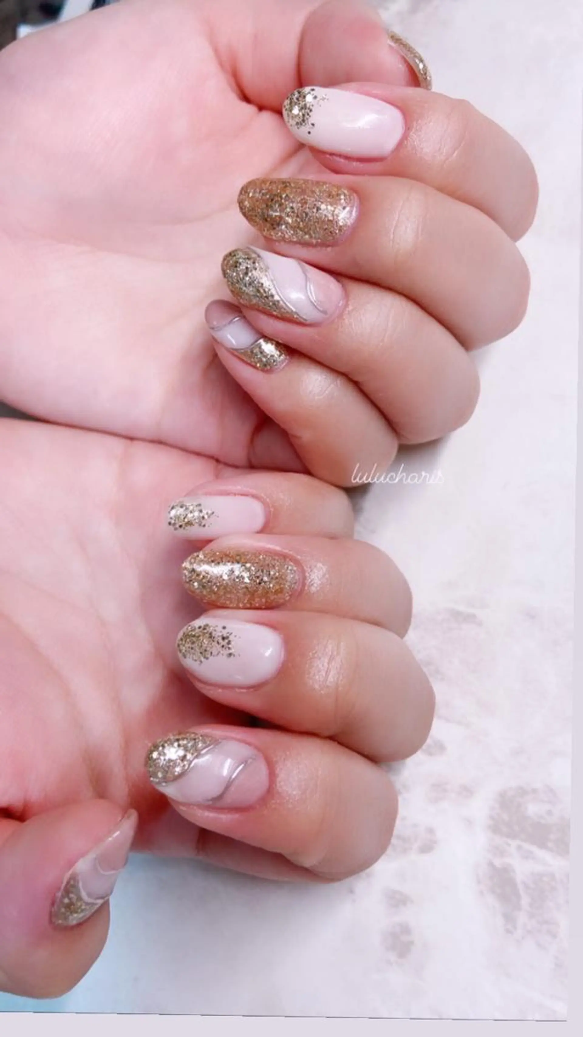ネイル 持ち込み Lulu charisu所属・lulucharis nailのネイルデザイン