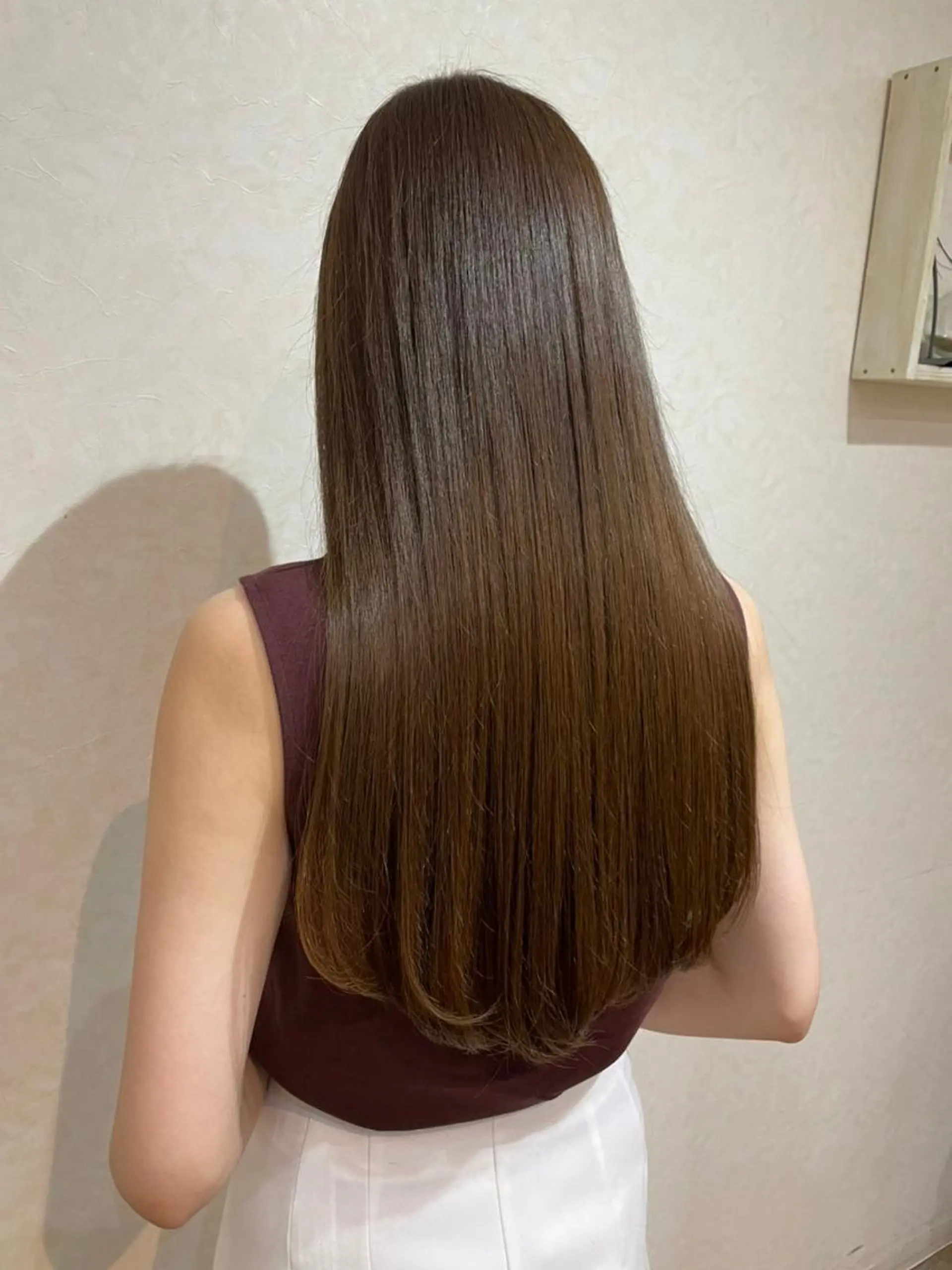 セミロング カラー パーマ ヘアアレンジ アディクシーカラー アッシュ バレイヤージュ ベージュカラー ブリーチ newi grande 横浜店のヘアスタイル