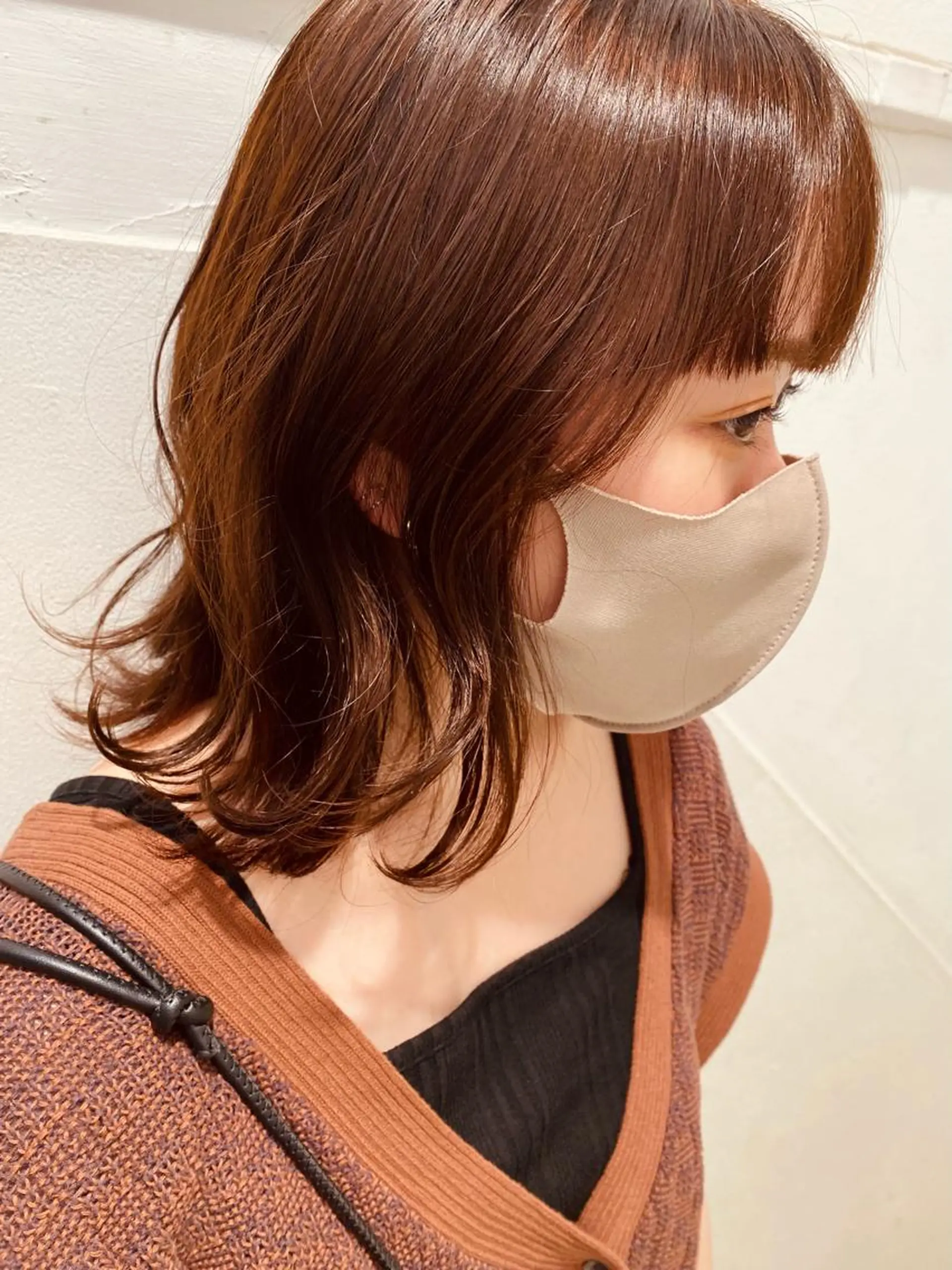 セミロング ✨くびれスタイル✨️ 戸嶋穂乃香のヘアスタイル