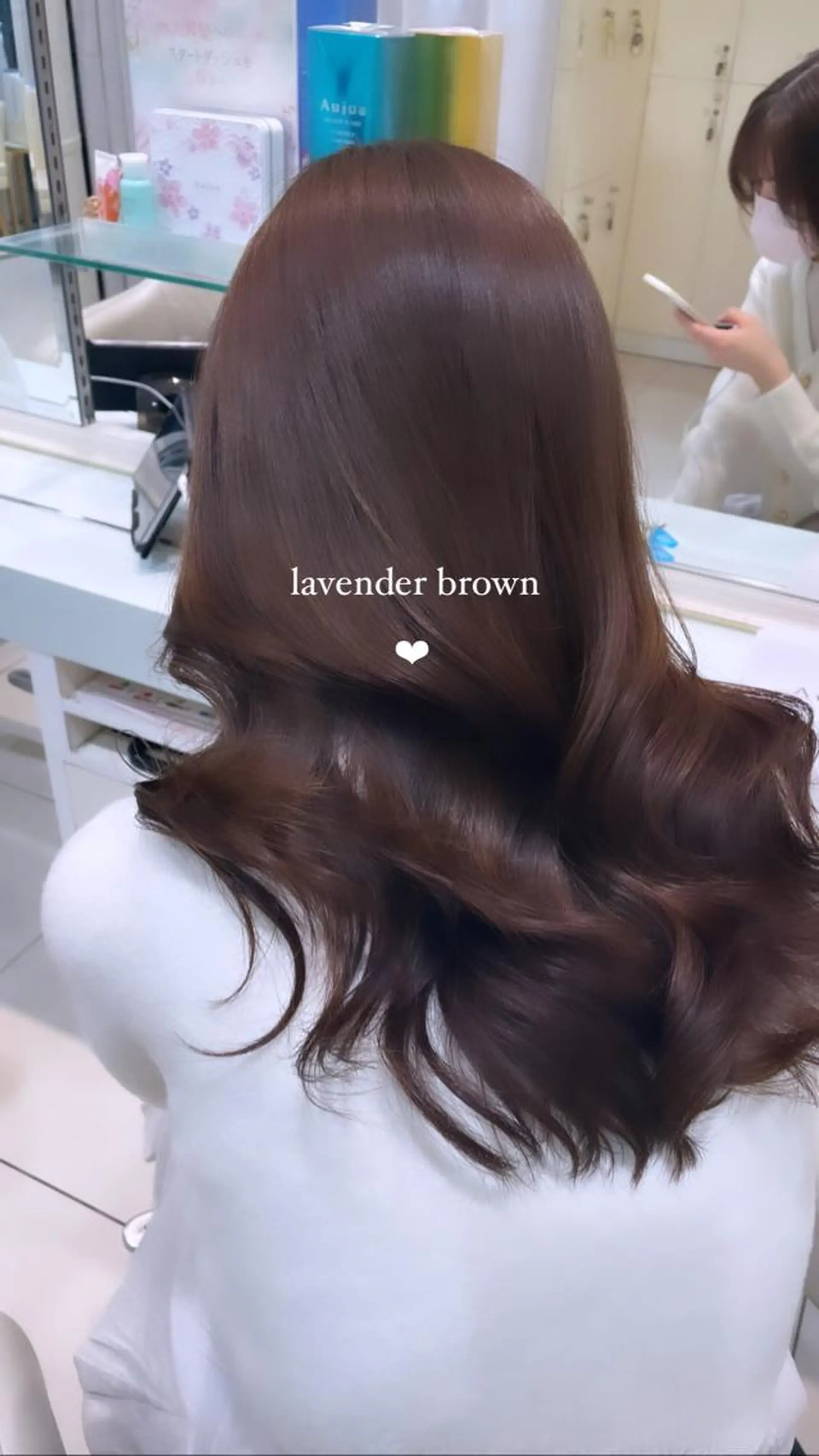 ロング カット ヘアカラー トリートメント 💗ブリーチなし 透け感💗徳井はやとのヘアスタイル