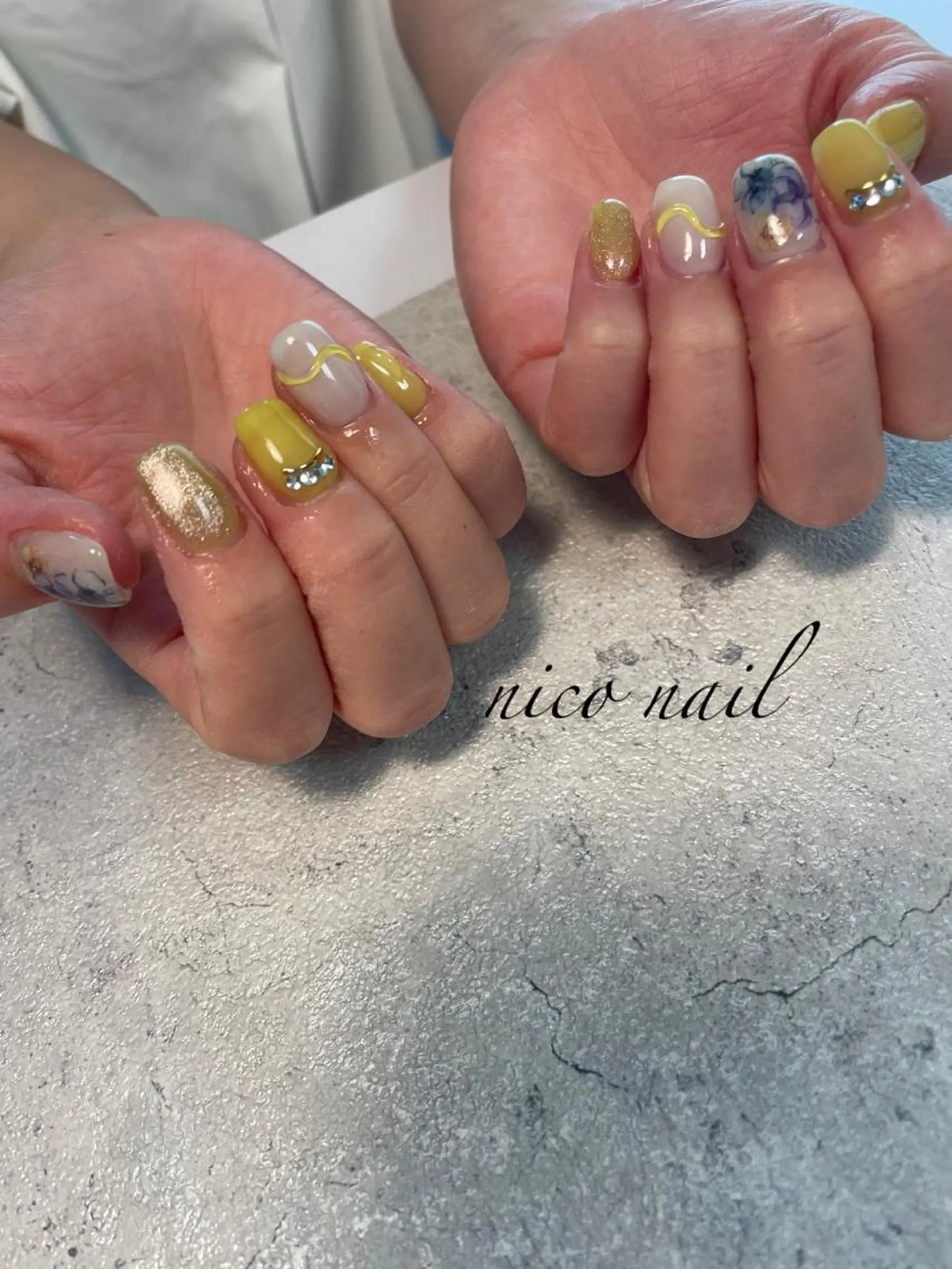 ネイル 香芝市ネイルサロン nico nailのネイルデザイン