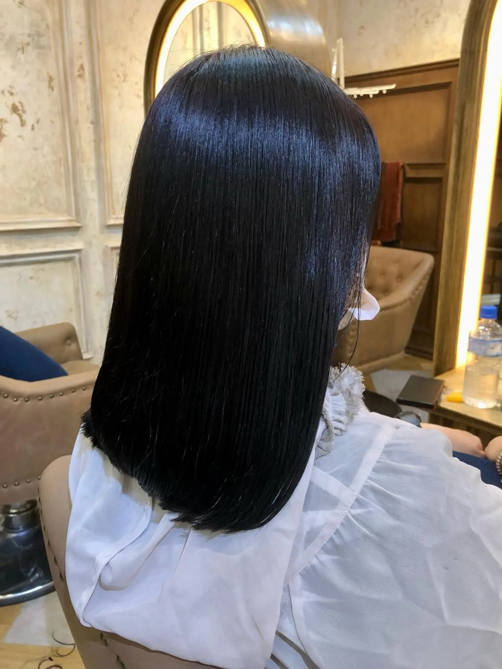 ミディアム カラー Carina所属・セン北徒歩５分 キシタクのヘアスタイル