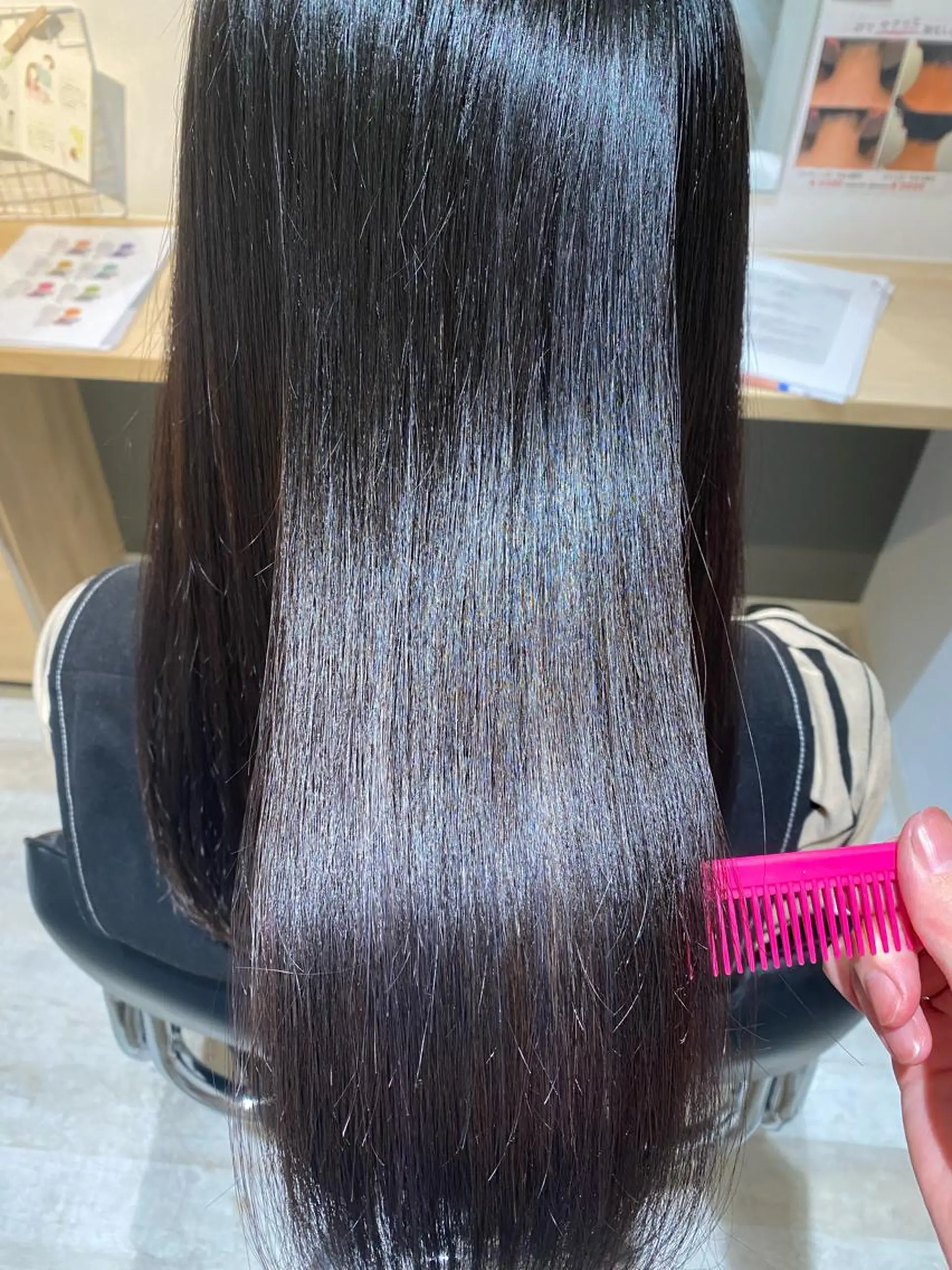 ロング 髪質改善/オーガニッ クカラー/栞南のヘアスタイル