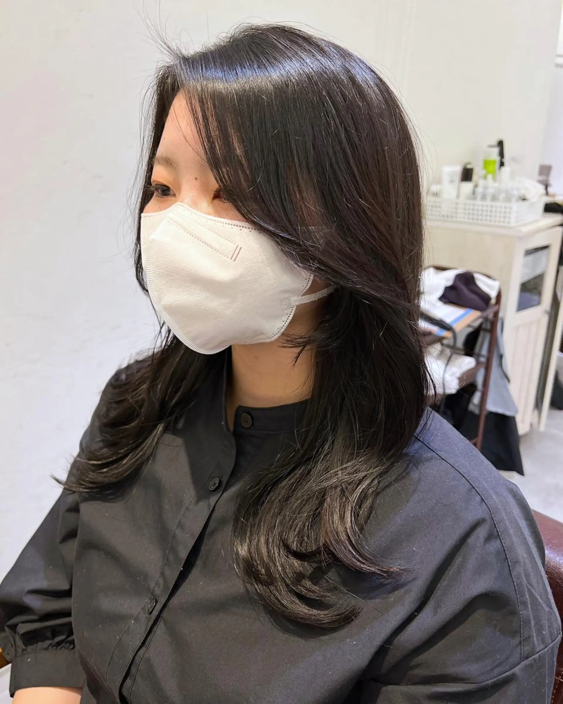 ロング カラー カット トリートメント 韓国ヘア×髪質改善 /yoshikaのヘアスタイル
