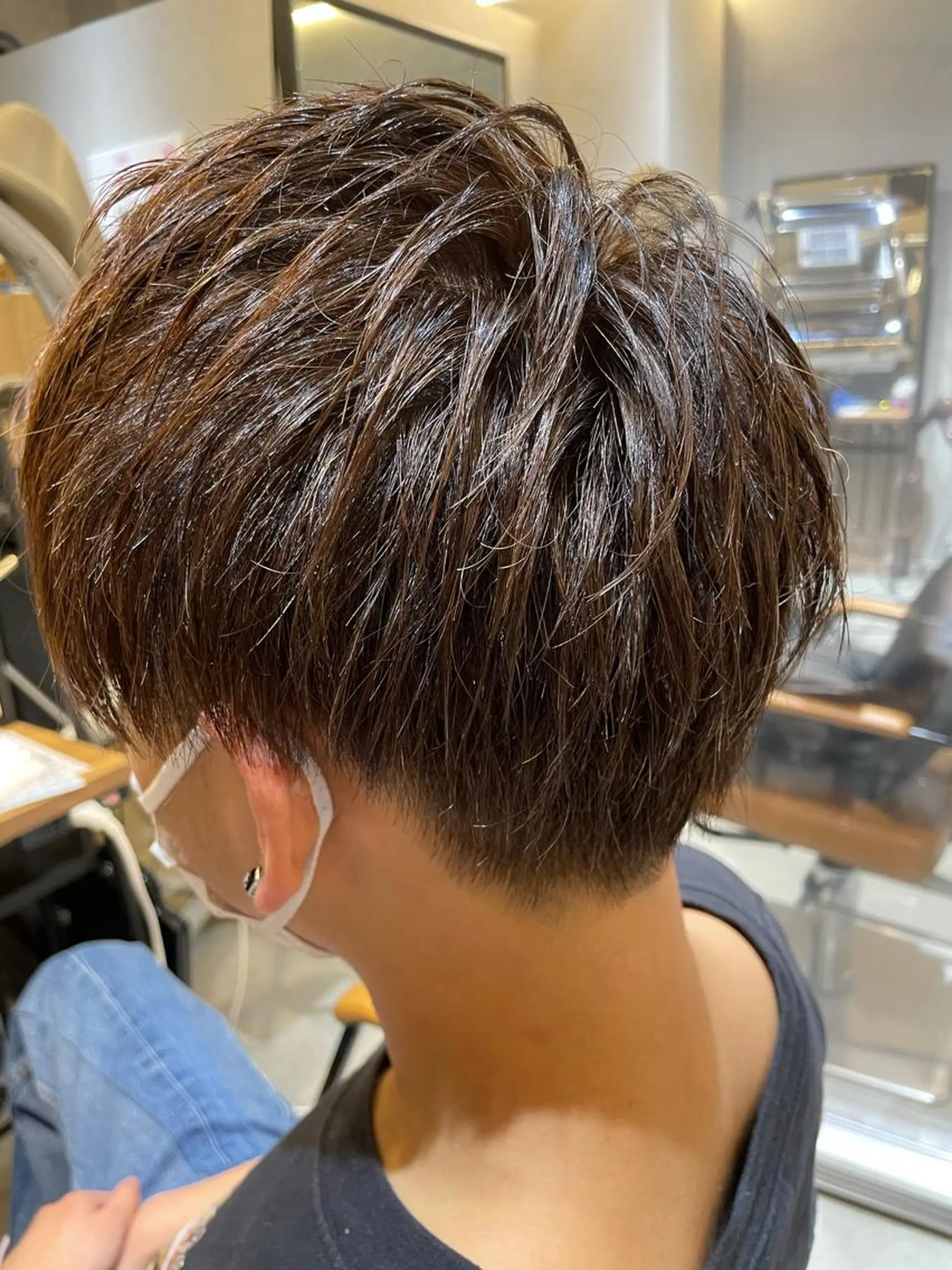 ショート カット ヘアカラー ♦️モテ髪創作者 SUGA♦️のヘアスタイル