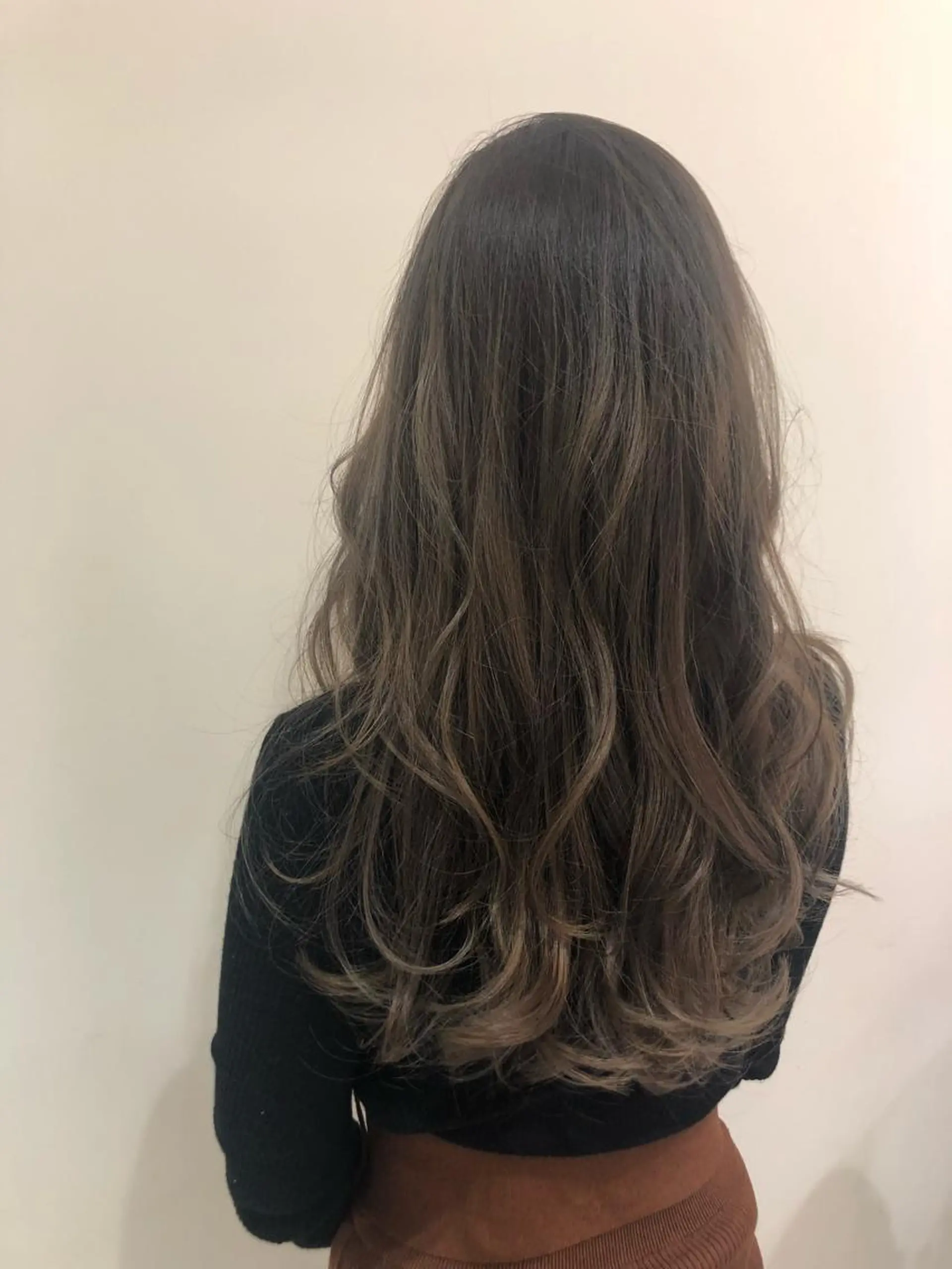 セミロング ヘアカラー トリートメント marju銀座 マージュギンザのヘアスタイル