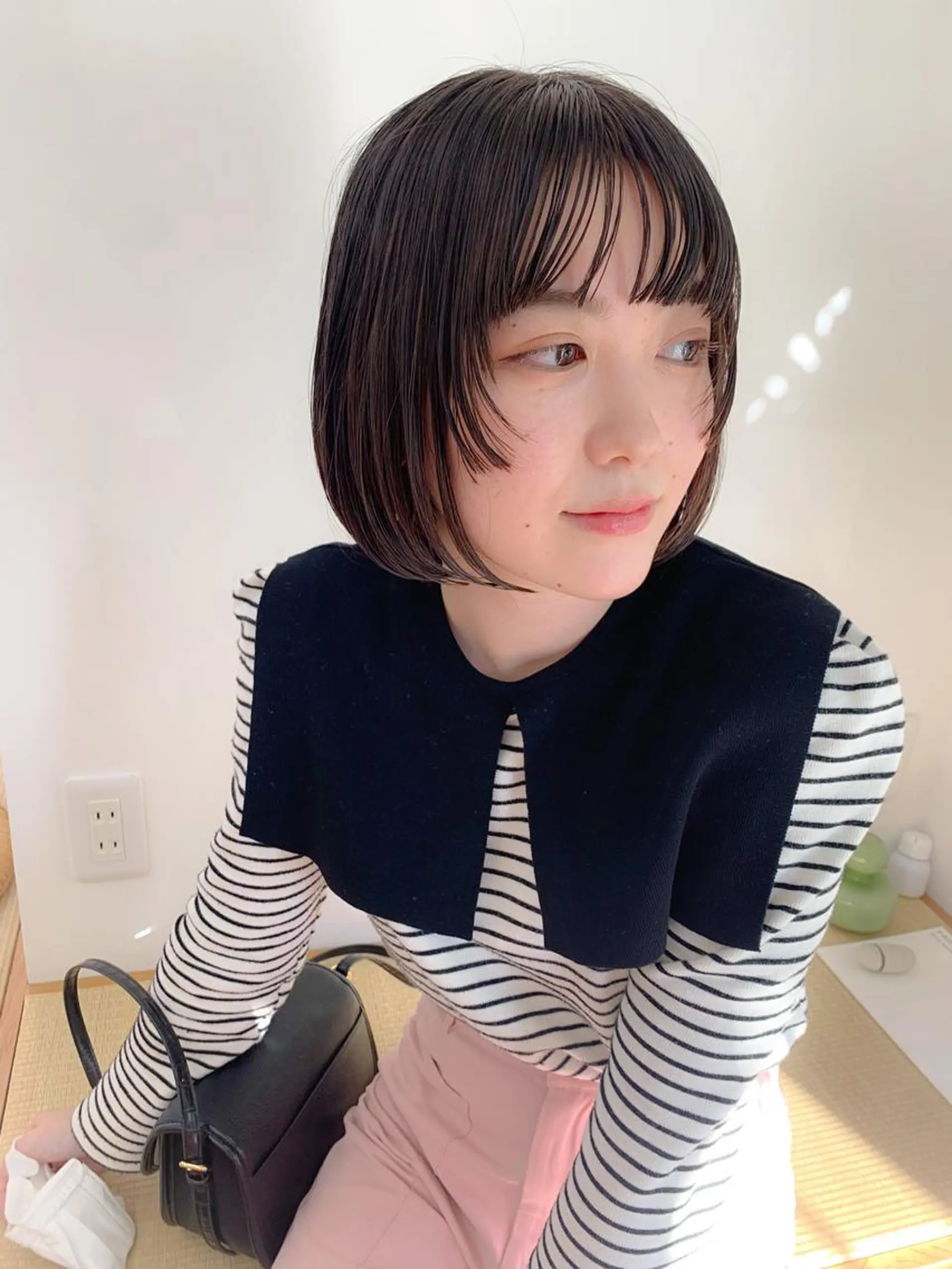 ショート ボブ 似合わせカット 小顔カット SALOWIN 名古屋所属・レイヤー/ボブ/ パーマ/丹羽舜太のヘアスタイル