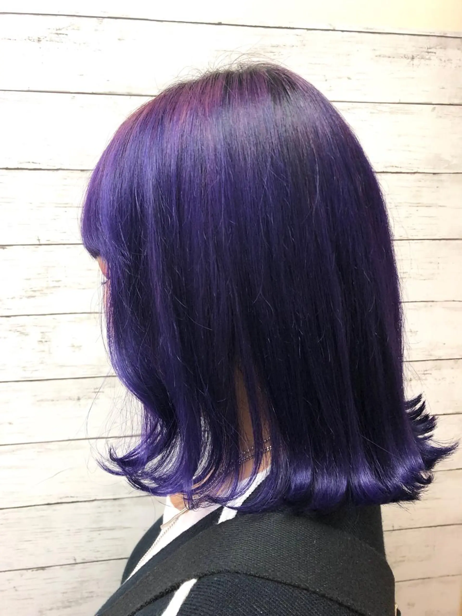 ミディアム カラー ブリーチ ヘアカラー ヘアセット 韓国ヘア🤍髪質改善 🇰🇷AKANEのヘアスタイル