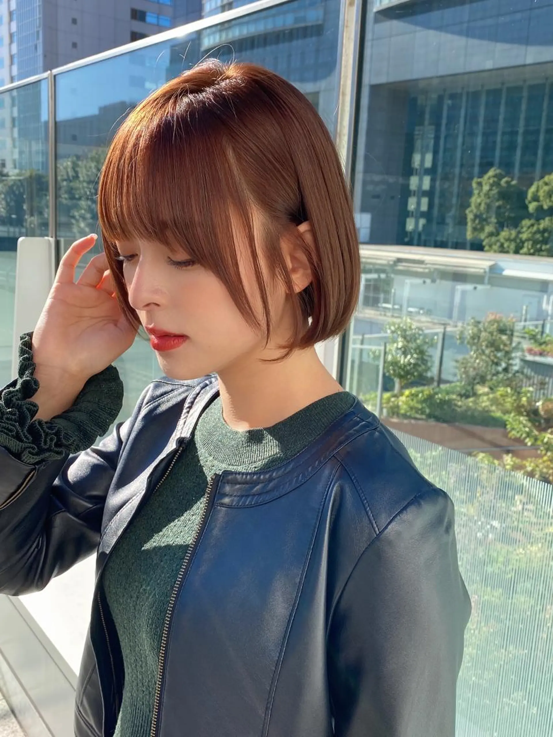 ショート カラー 女性が憧れる ショート/角田愛和のヘアスタイル