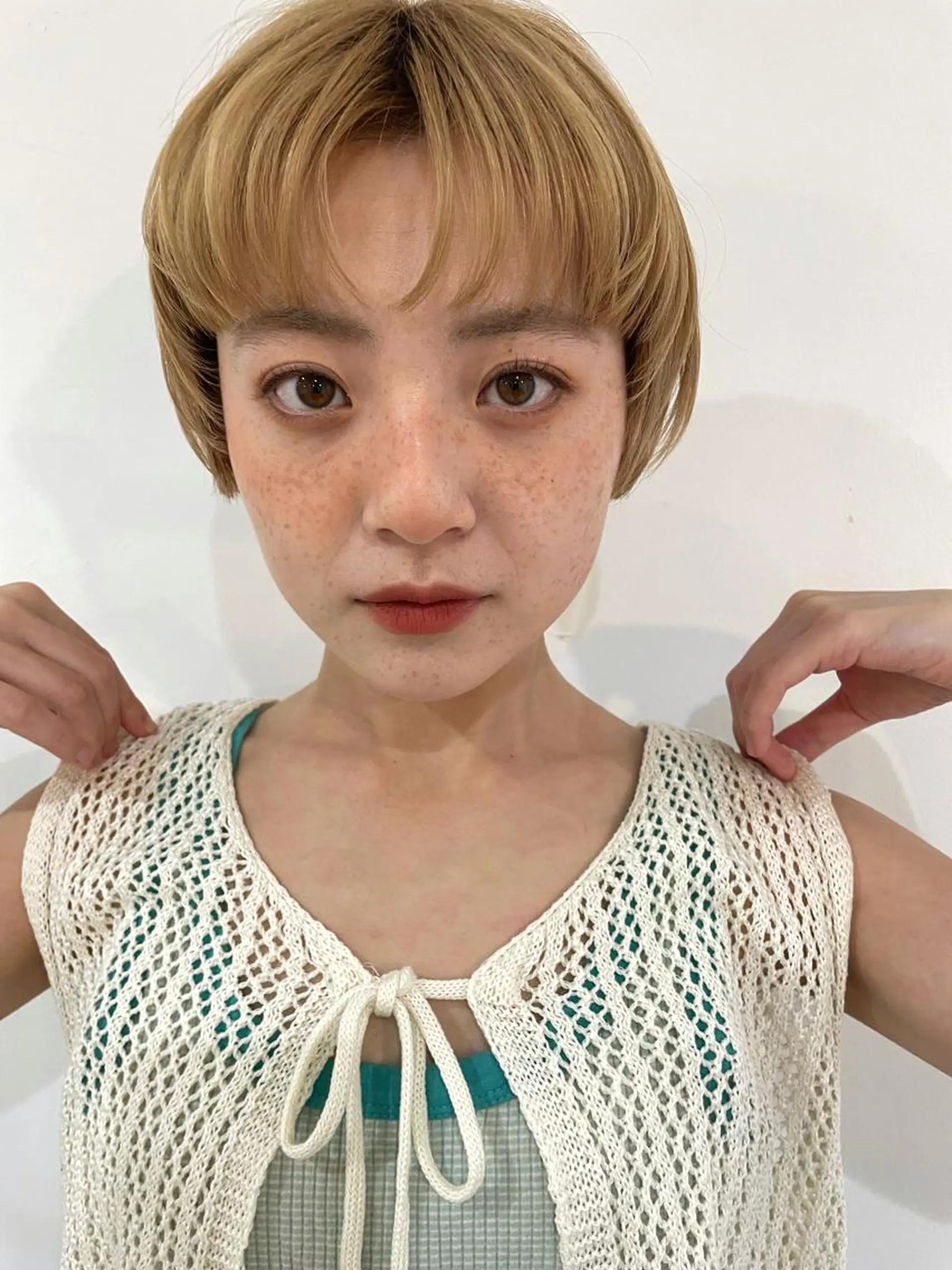 ショート silo所属・silo MOKA 顔周りカット🦦のヘアスタイル