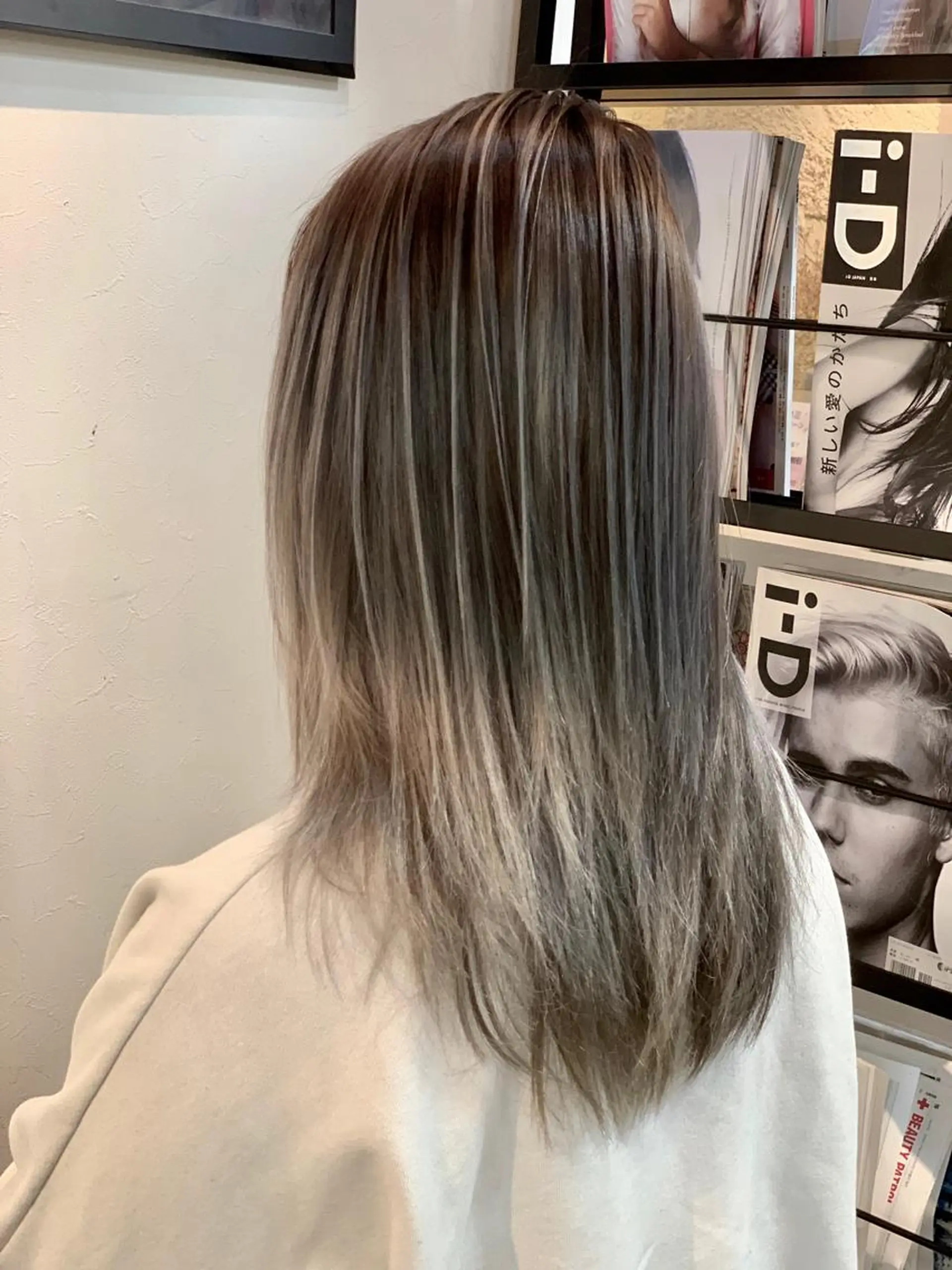 セミロング 🔍髪質改善診断🔎 長山 シュンスケのヘアスタイル