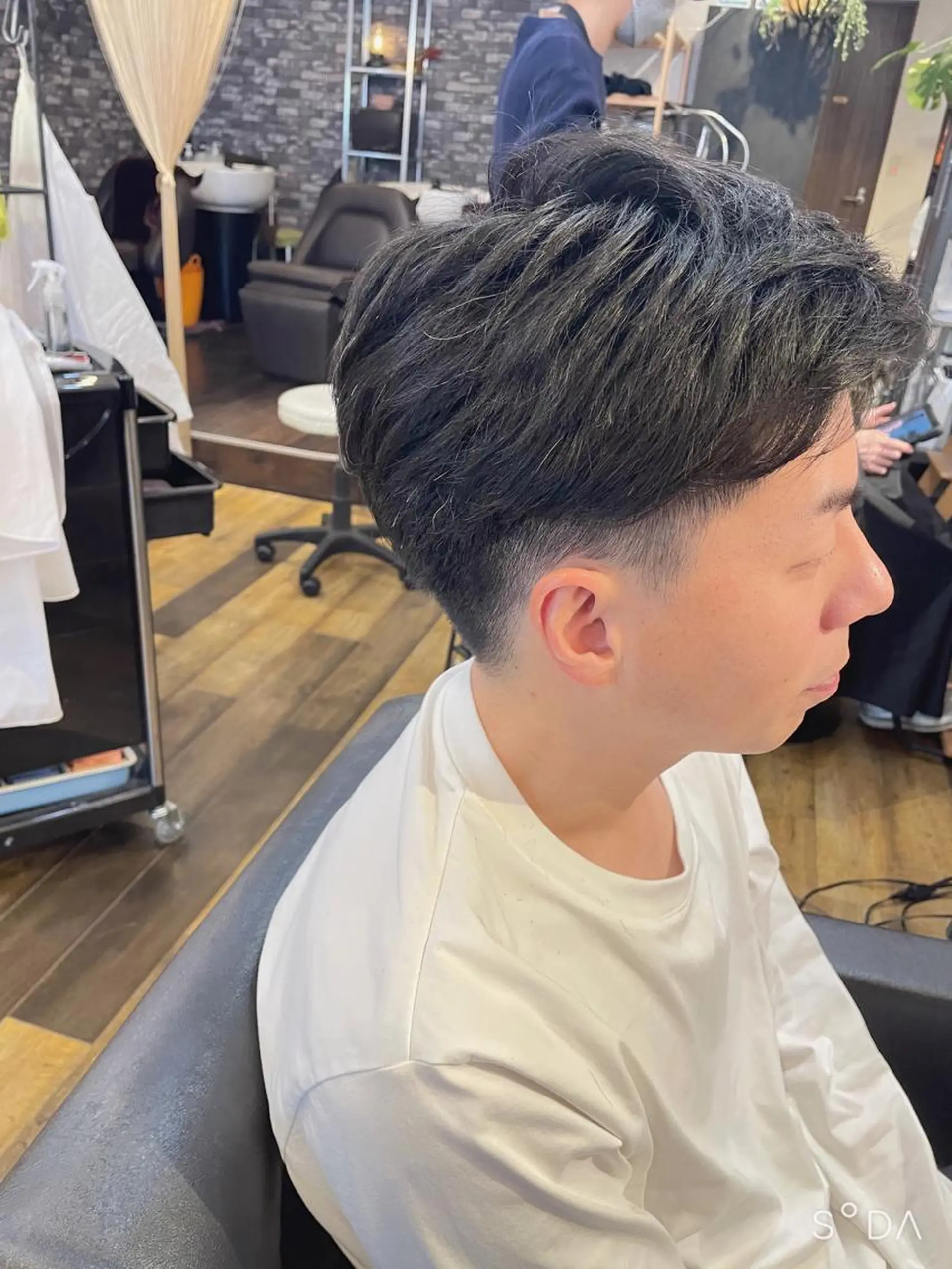 メンズ アップバング ヘアサロン　Gallo所属・石井 里佳のヘアスタイル