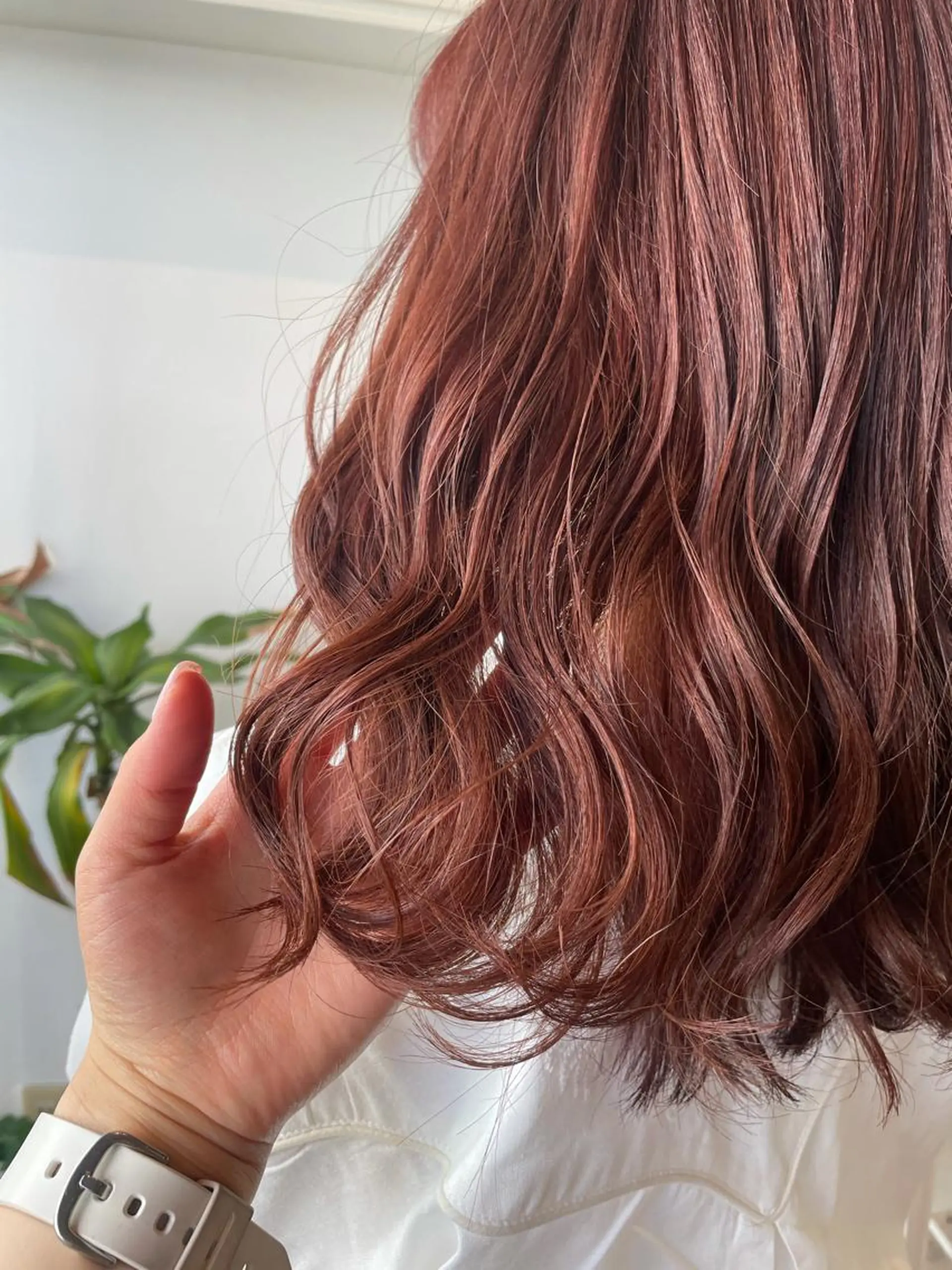 セミロング カラー ブリーチ カット ヘアカラー トリートメント 💐パーソナルカラー /市橋加菜💐のヘアスタイル