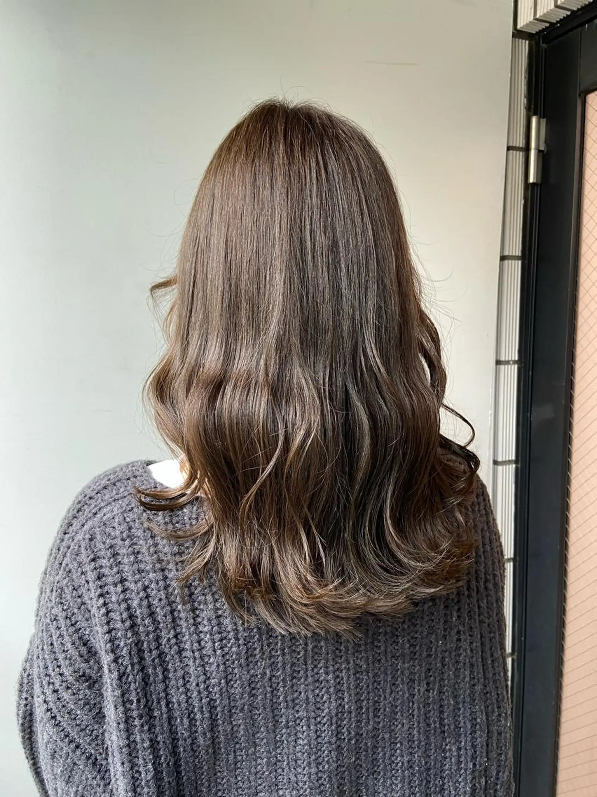 セミロング カラー ヘアアレンジ 💖うる艶カラー💖 モデル募集💖のヘアスタイル