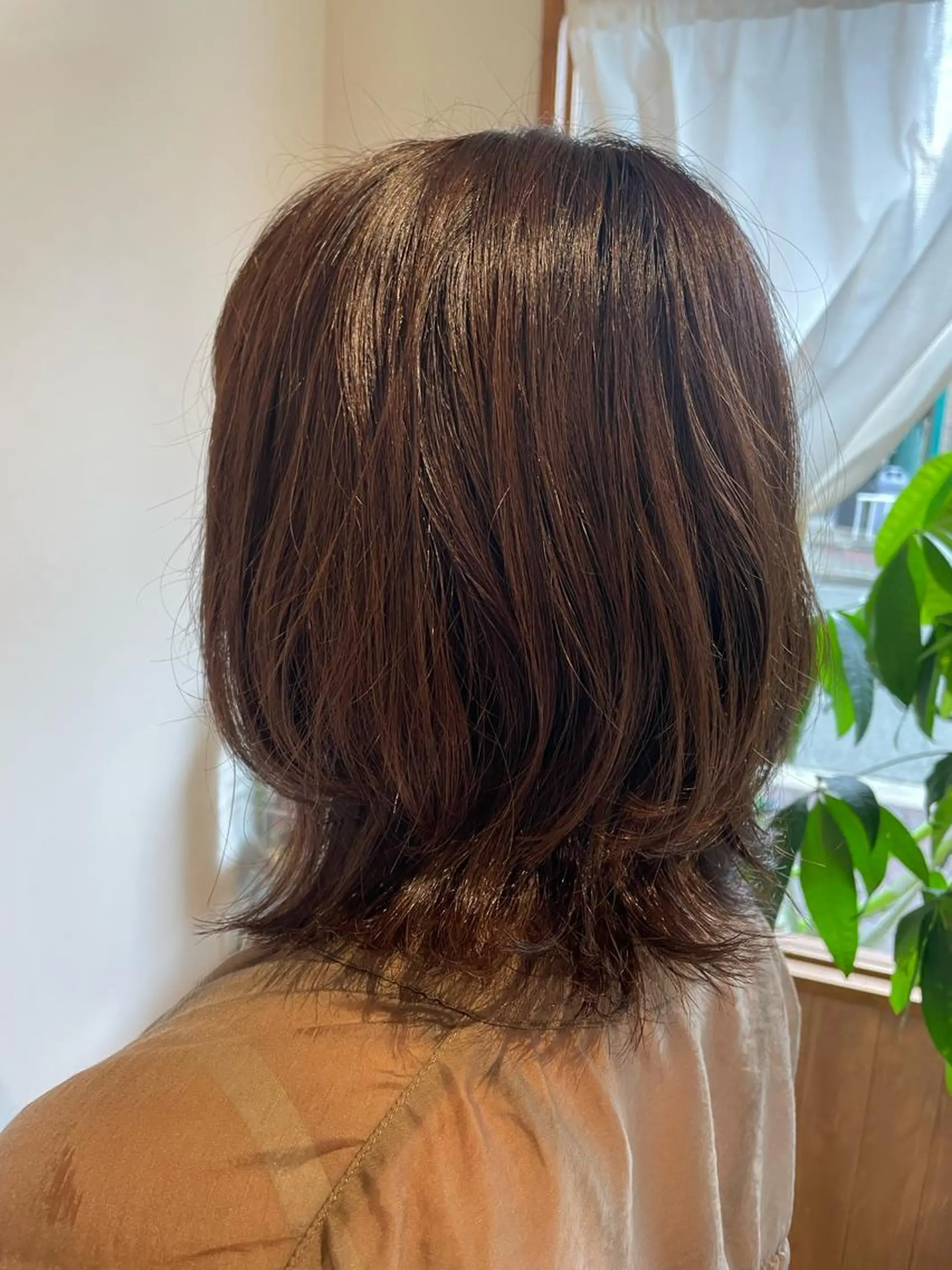ミディアム カット ヘアカラー chillout🌱 武田安未のヘアスタイル