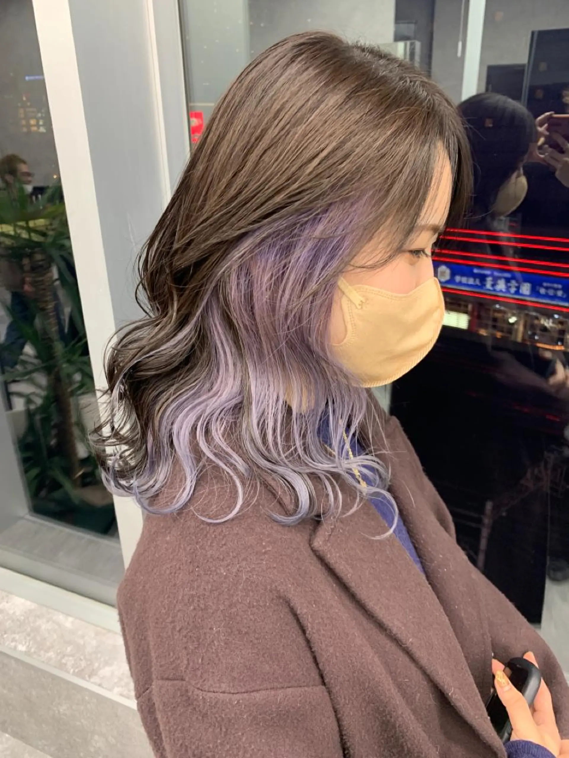 ミディアム カラー ヘアアレンジ メンズ キッズ メンズバレイヤージュ メンズブリーチ メンズハイライト アディクシーカラー バレイヤージュ 🌈難波🌈ベージュ カラー【ヒロム】のヘアスタイル