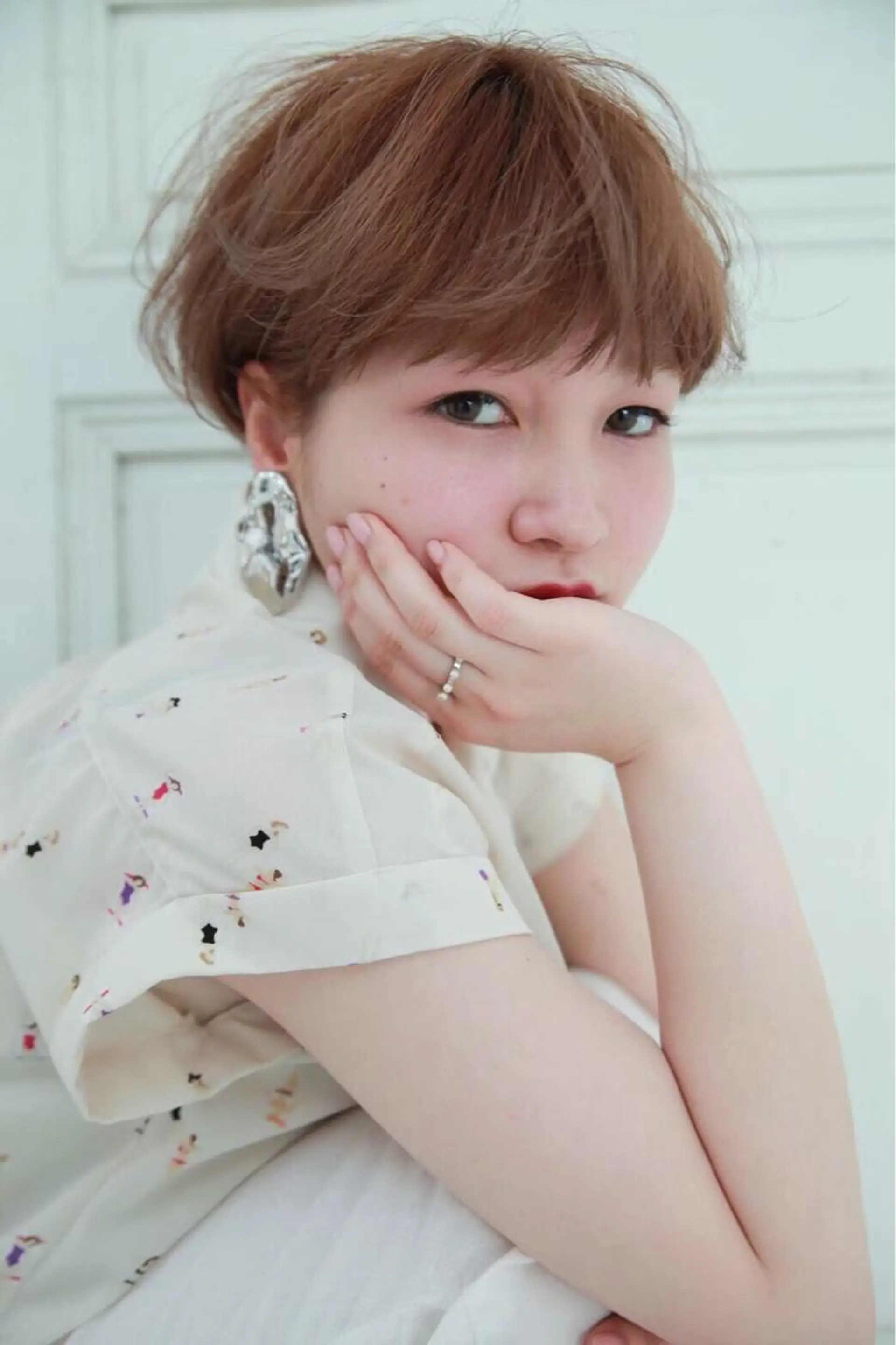 ショート カラー パーマ ヘアアレンジ メンズ キッズ ネイル マツエク・マツパ MODEK's西宮店 マネージャー神道有基のヘアスタイル