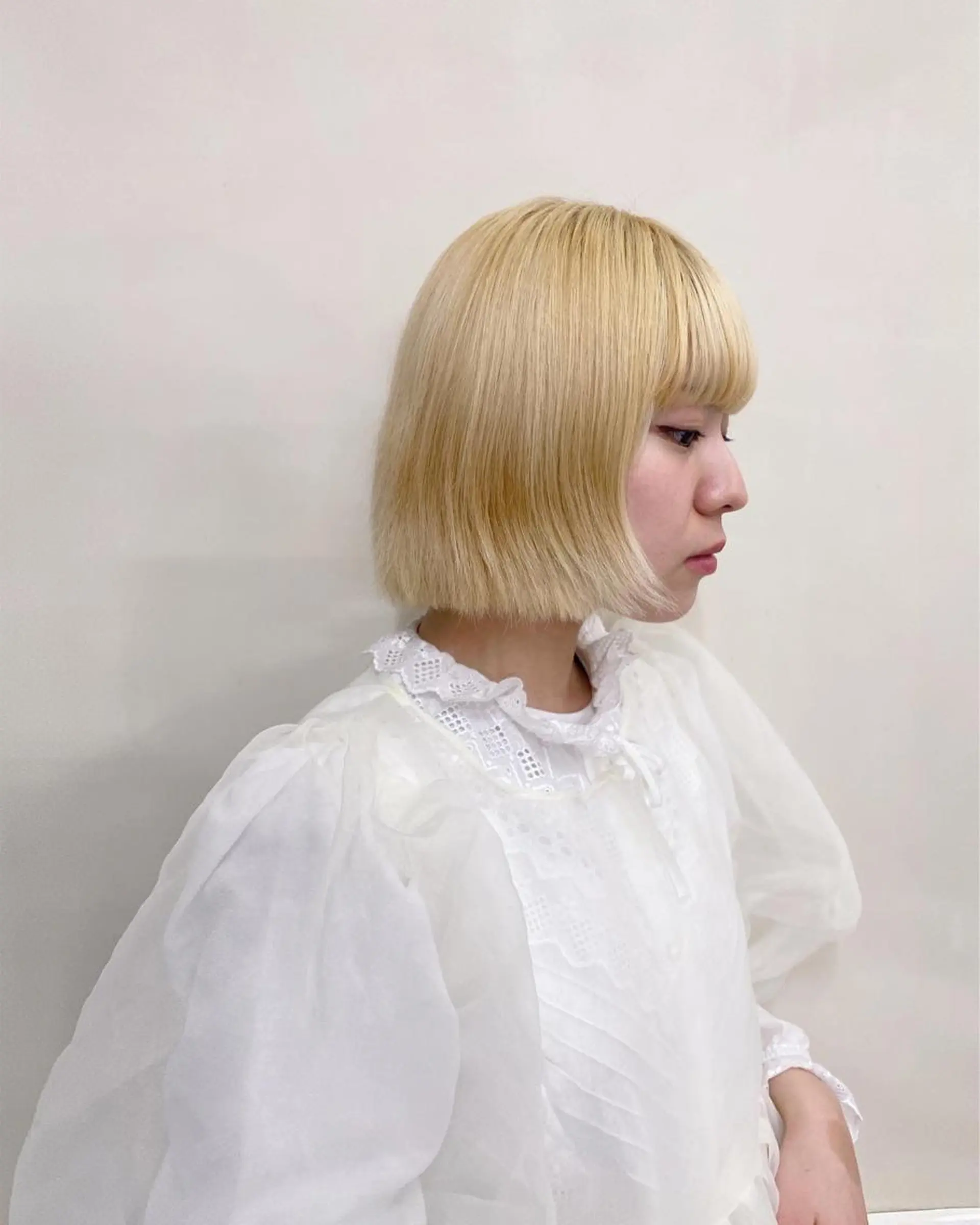 ショート カラー カット ヘアカラー トリートメント レイヤーウルフ エクステ磯部のヘアスタイル