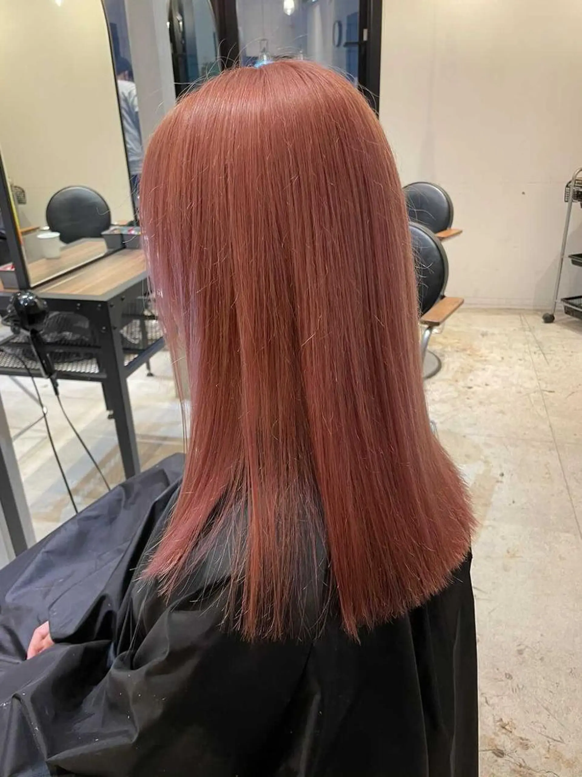 ロング カラー ブリーチ ピンクカラー 🤍haruna 🤍SUIのヘアスタイル