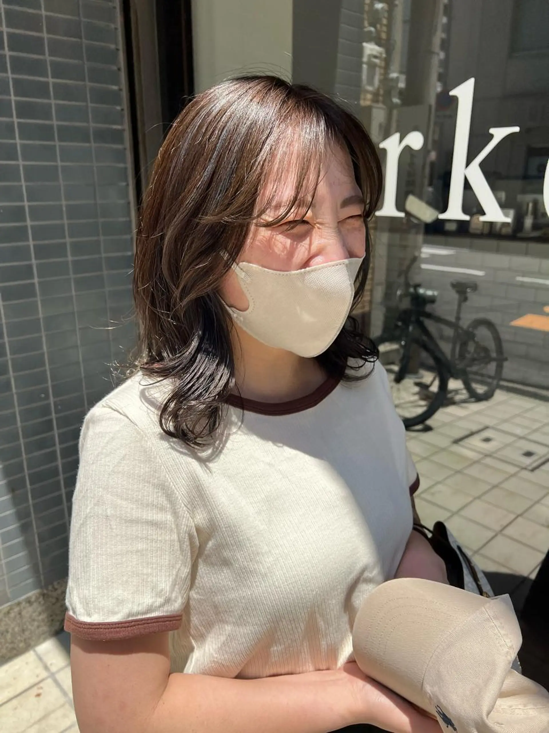 ミディアム カラー ハイライトカラー ハイライト mizuki ニュアンスパーマのその他イメージ