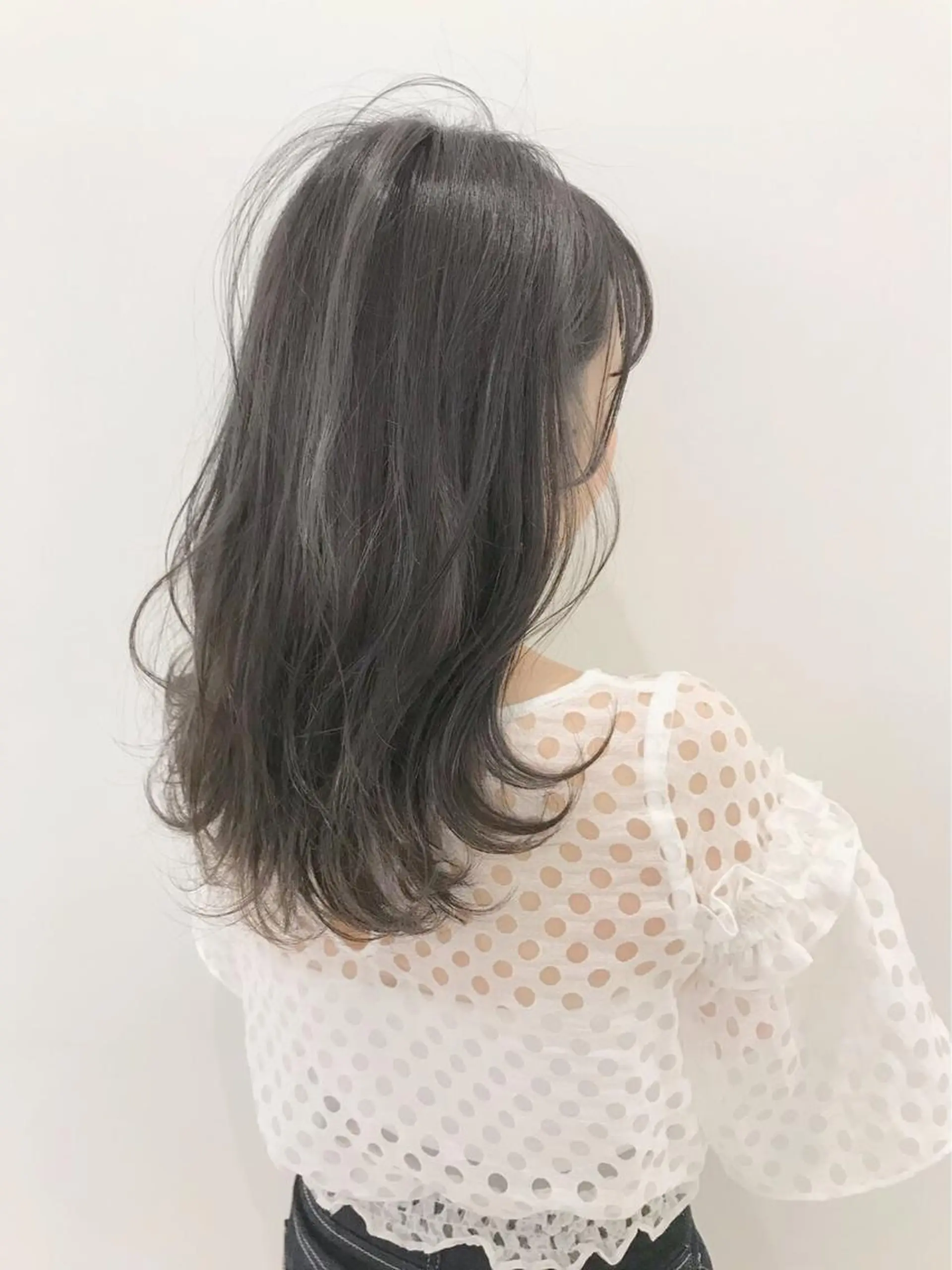 カラー パーマ ヘアアレンジ ハイライトカラー オリーブカラー 髪質改善 mihoko/ ニュアンスパーマのヘアスタイル