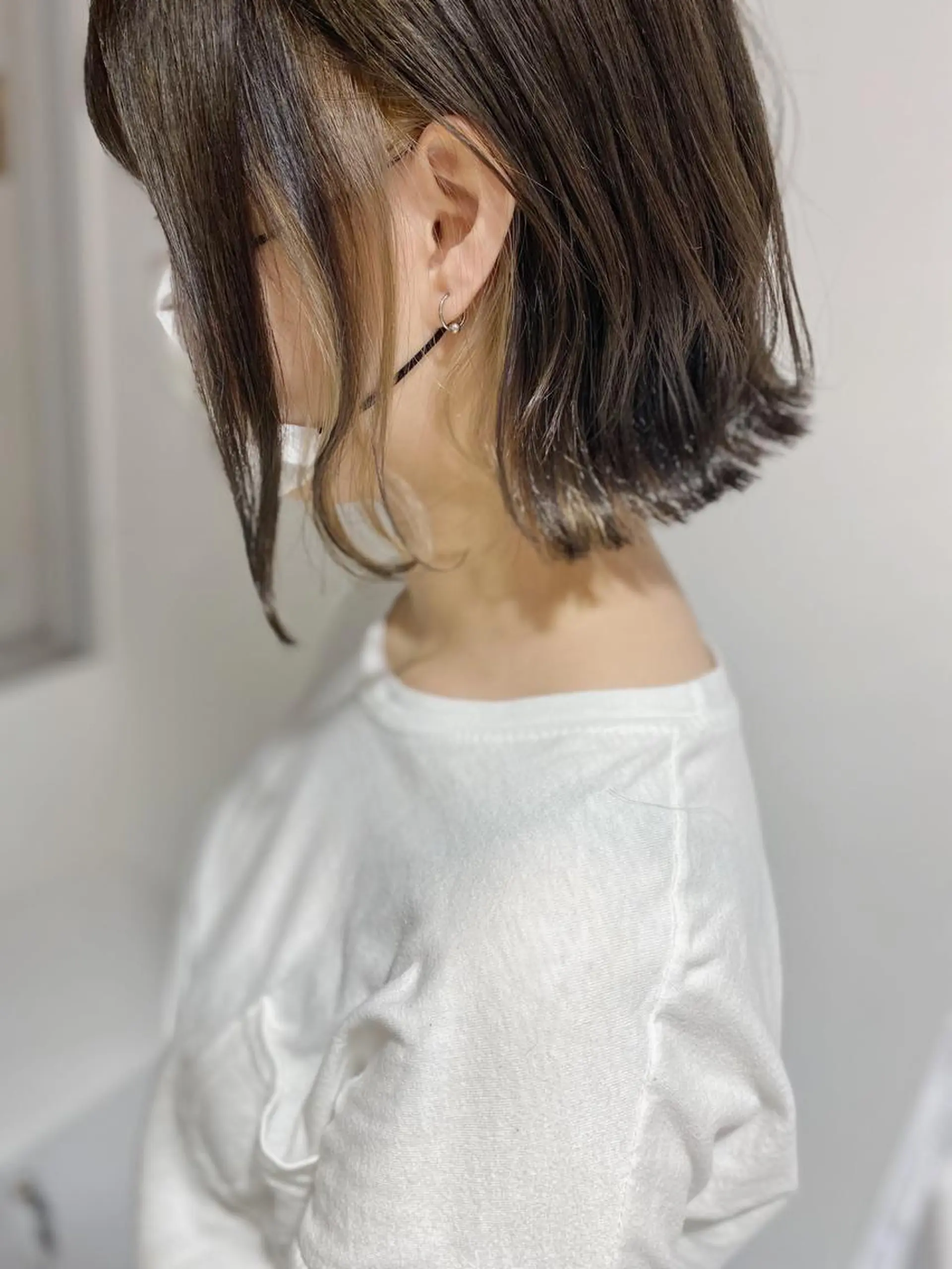 ショート カラー ヘアカラー 新井 広之のヘアスタイル