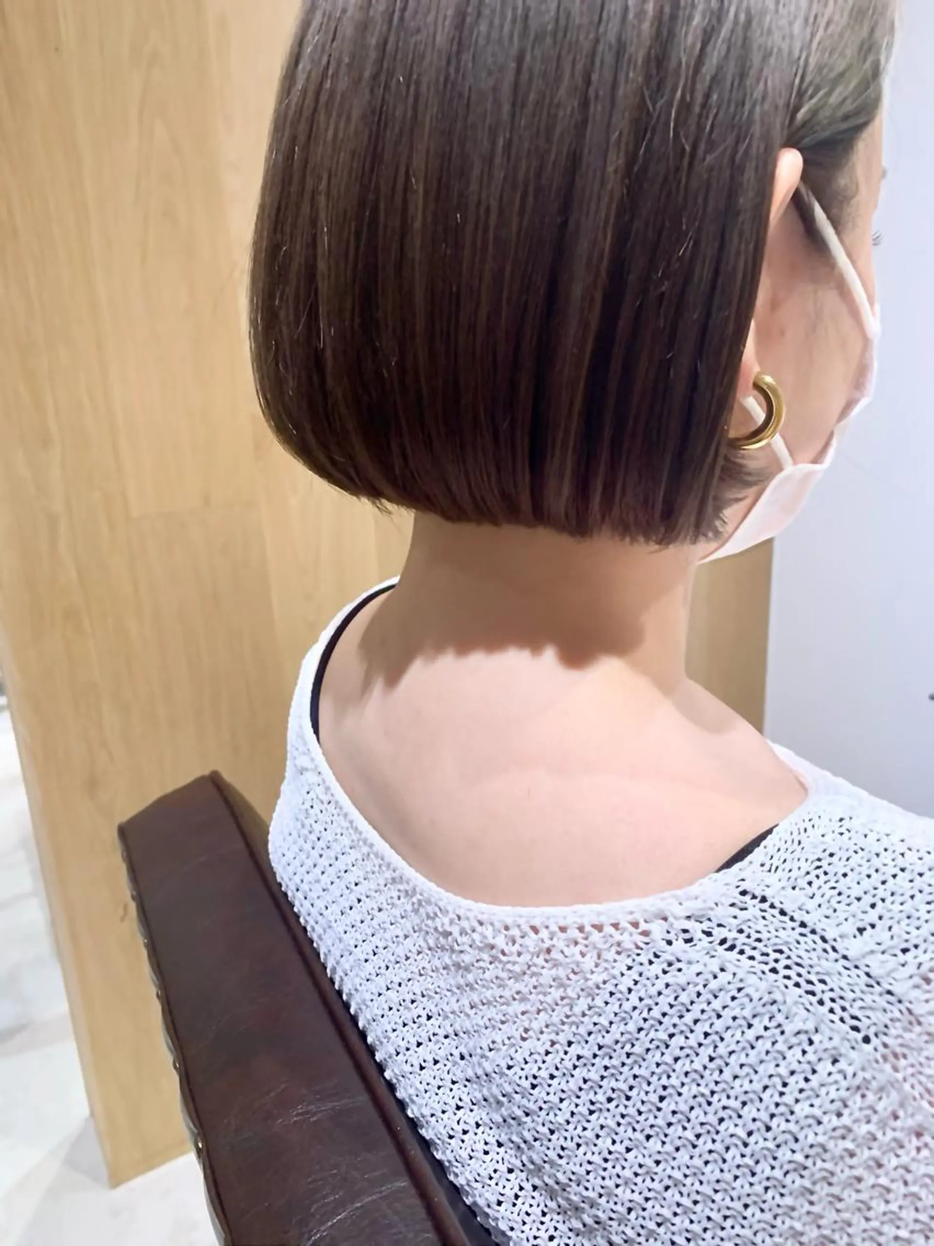ショート カラー 藤野なつえ ナチュラルのヘアスタイル