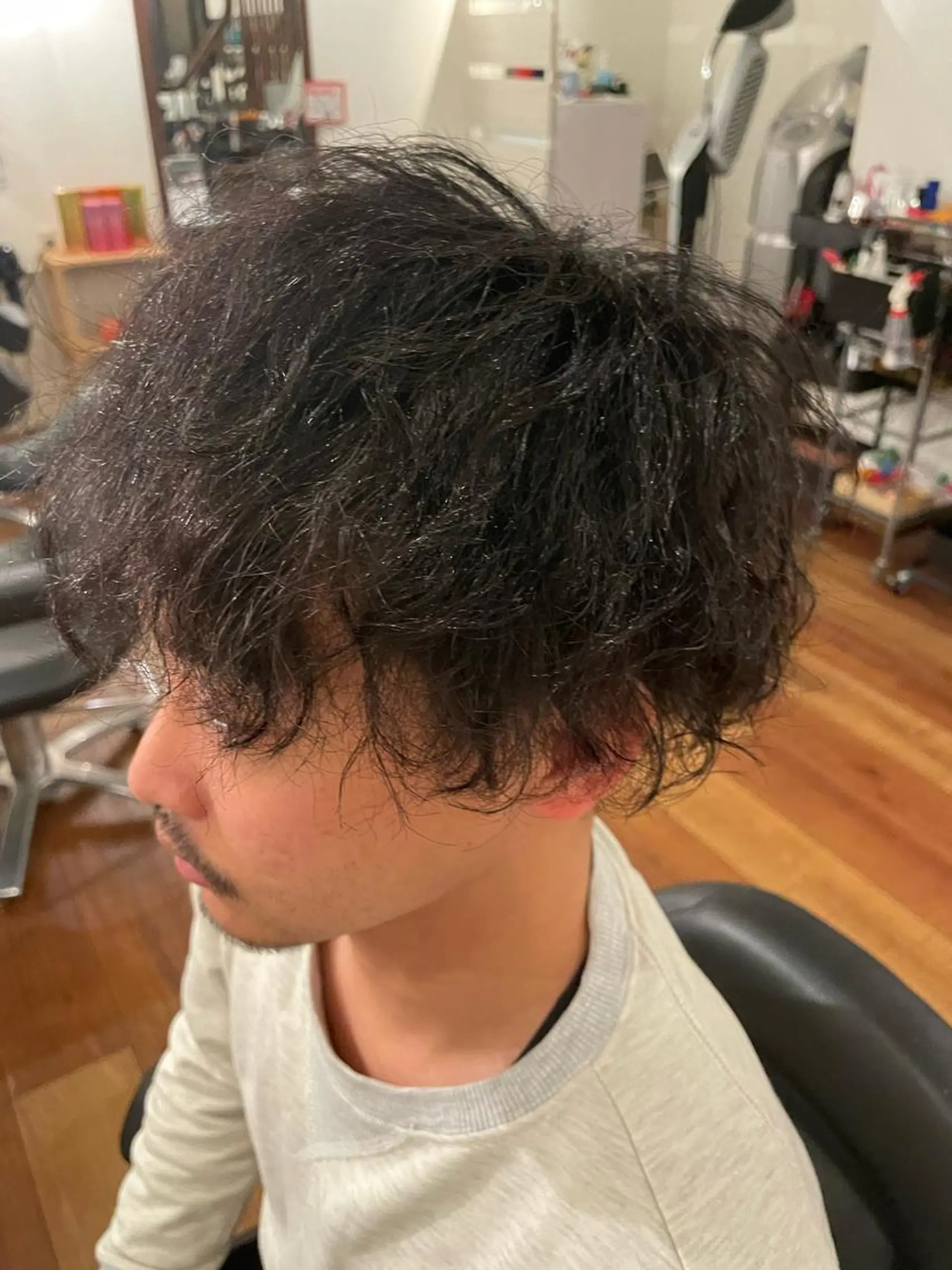 パーマ メンズ パーマ molla所属・やまもと あきこのヘアスタイル