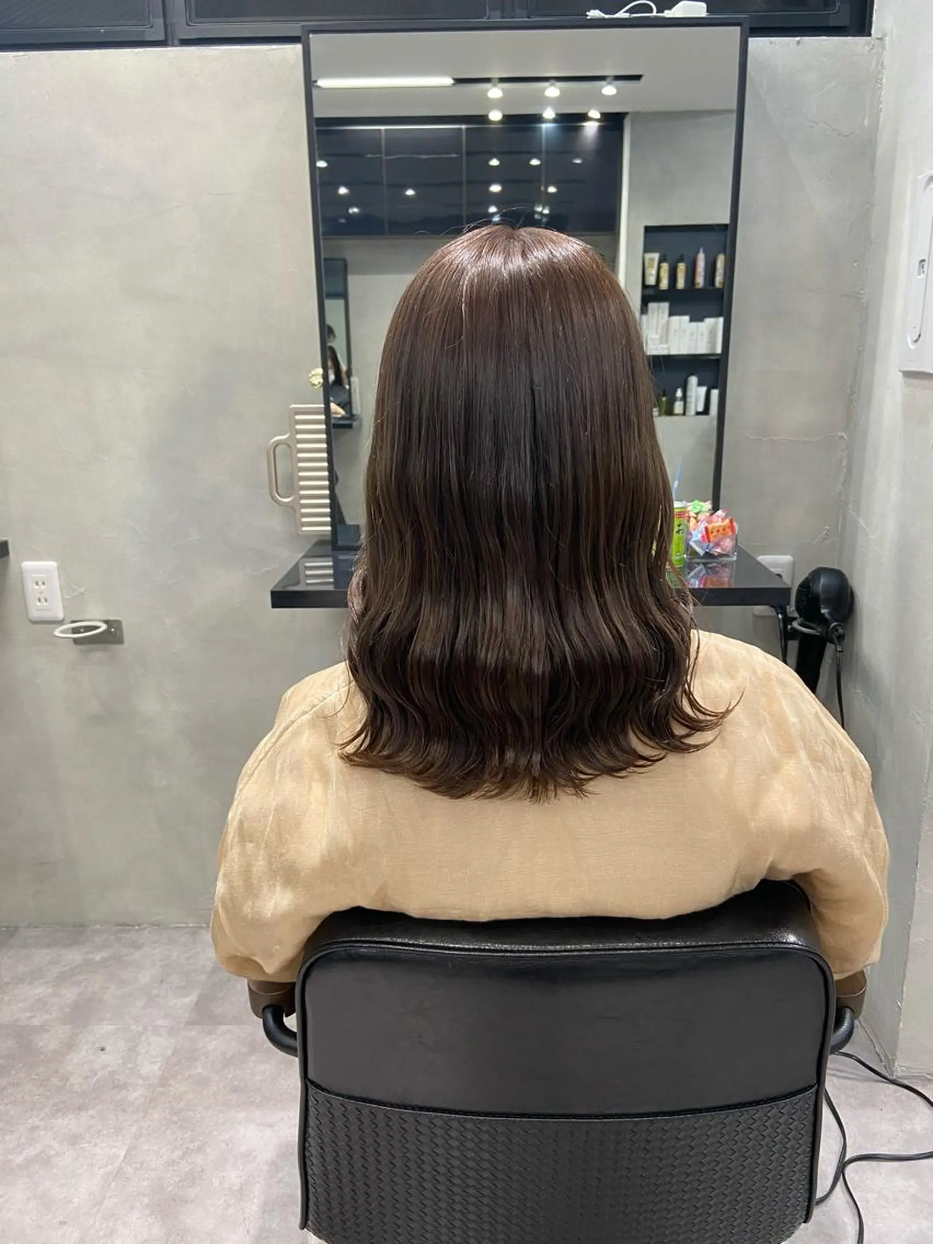 セミロング カラー ヘアアレンジ ar+ ❤︎ maiのヘアスタイル