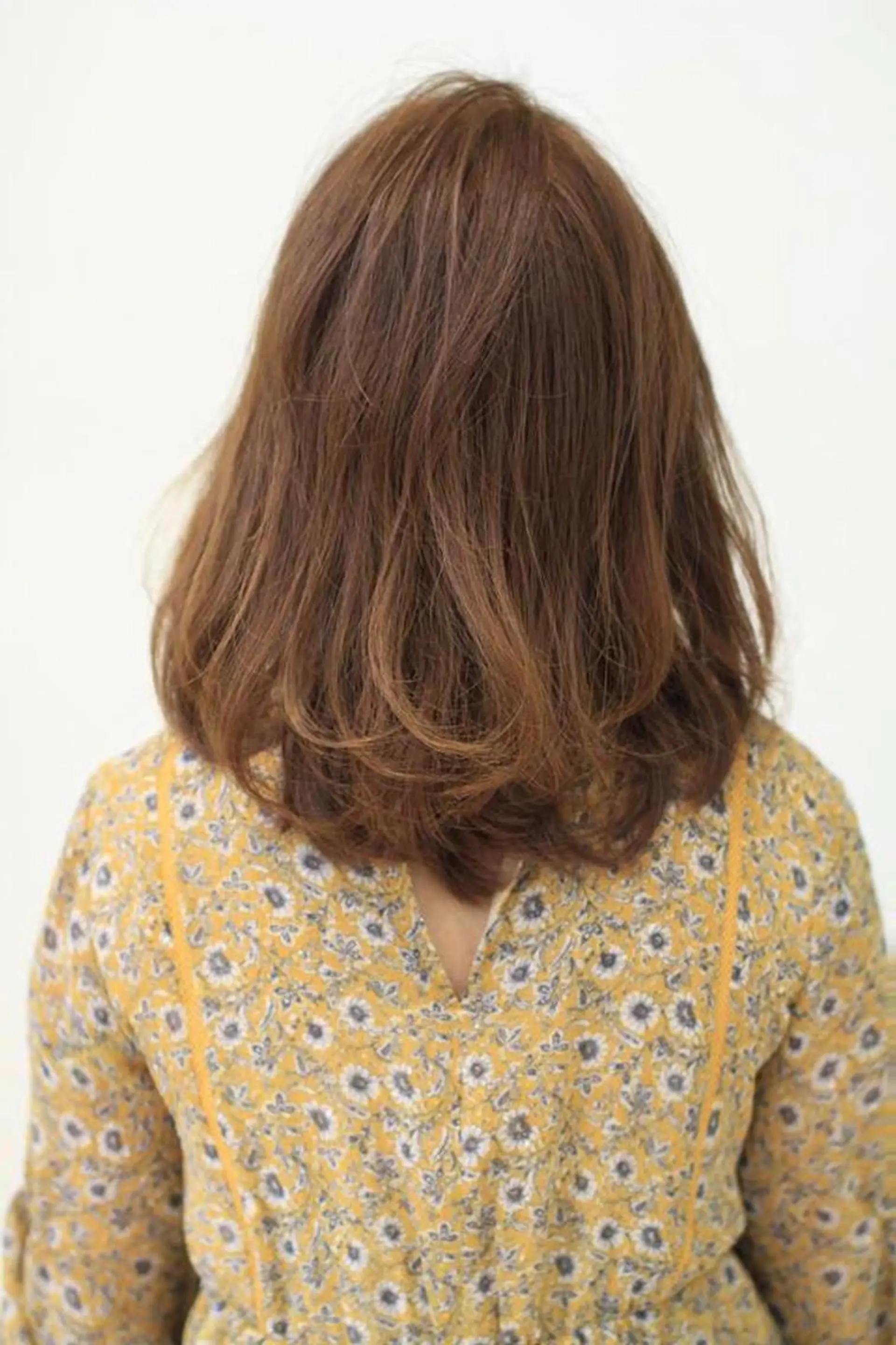 ミディアム カット ヘアカラー トリートメント 青木 大輔のヘアスタイル