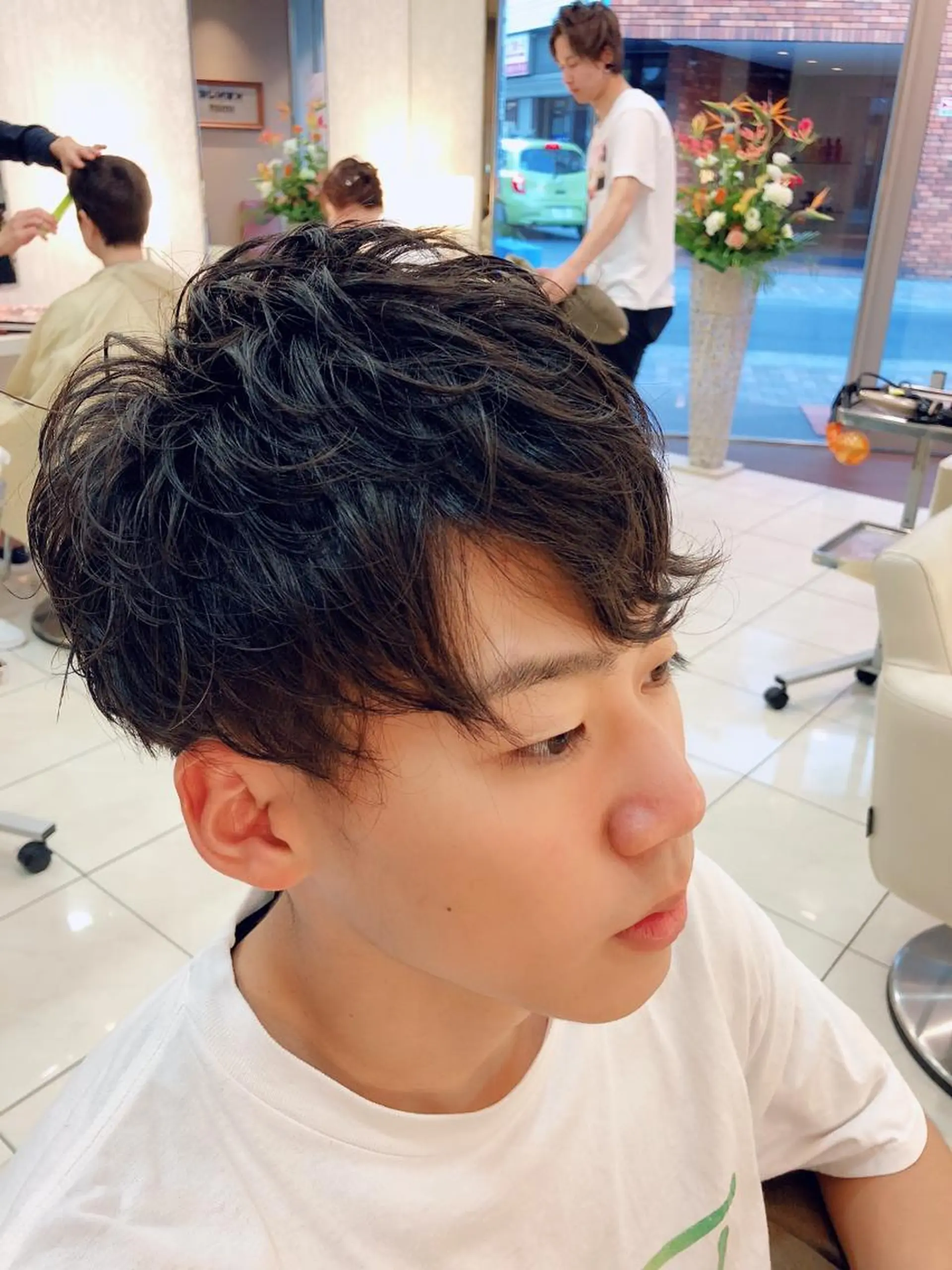 メンズ メンズパーマ カット パーマ rebo茅ヶ崎所属・神田 澪史のヘアスタイル