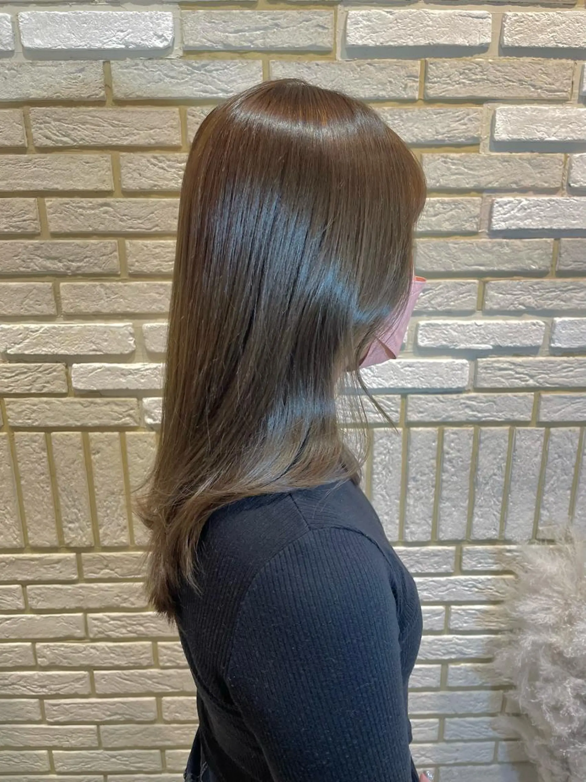 ロング カラー 透明感カラー トリートメント カット ヘアカラー トリートメント 髙橋 さくらのヘアスタイル