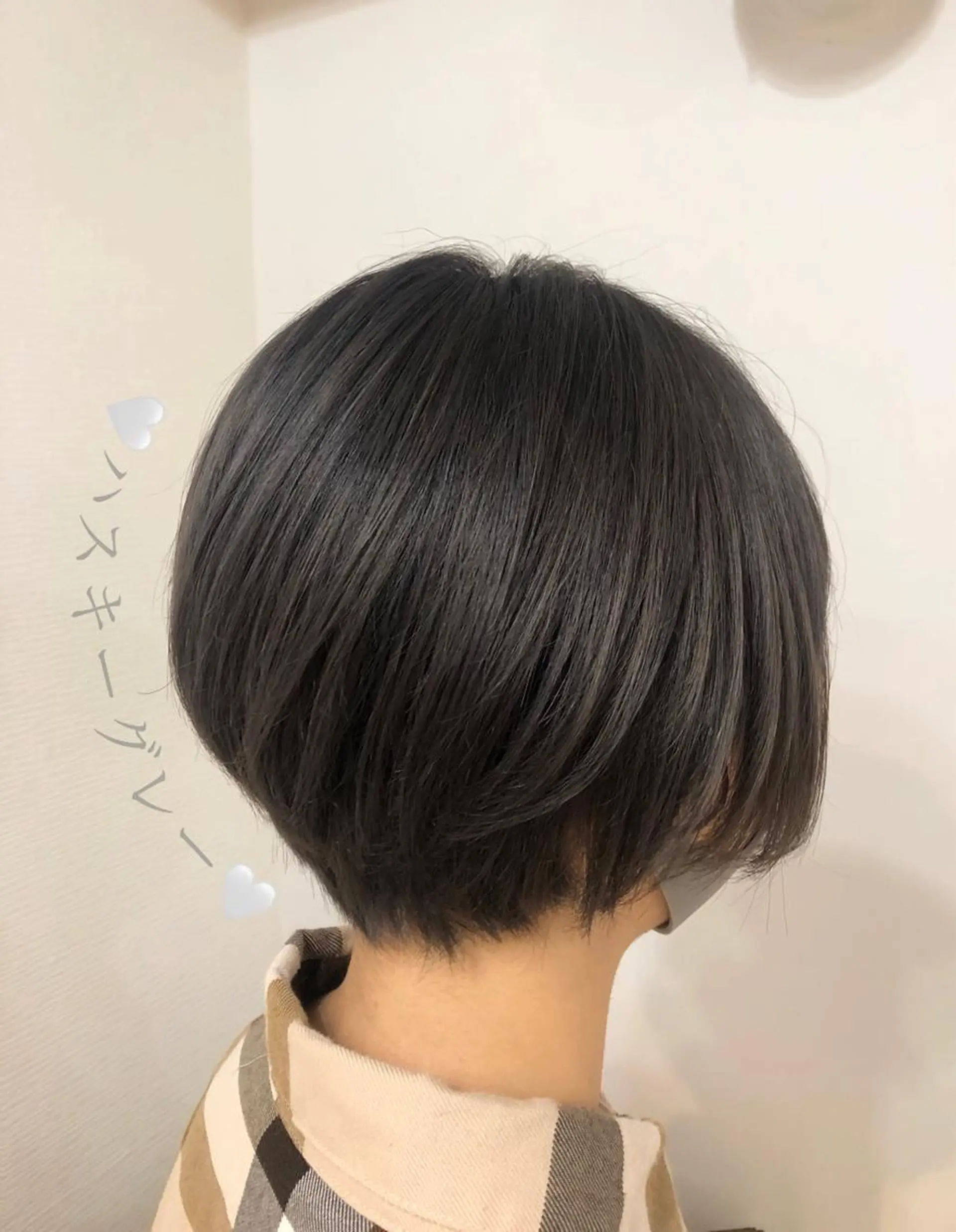 ショート カラー ブリーチ ラベンダーカラー カット 🤍中野 レオ🤍のヘアスタイル