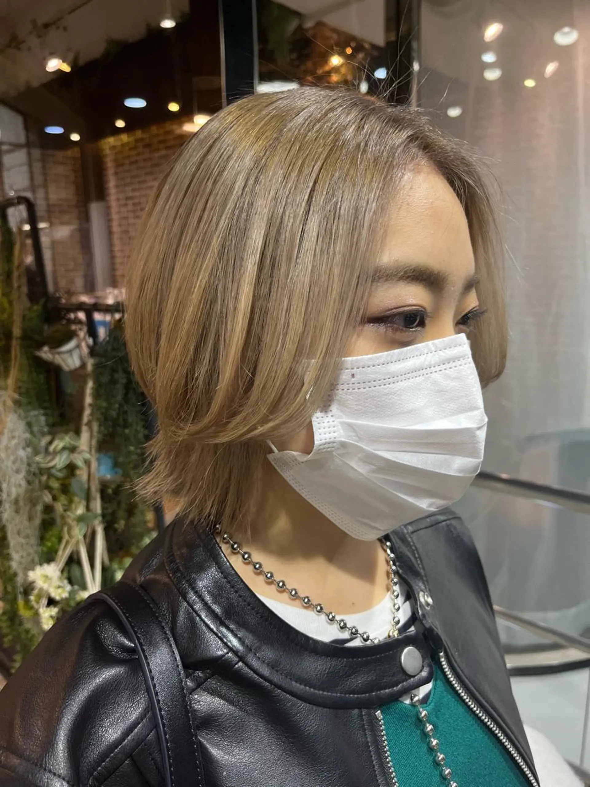 ショート カラー カット ヘアカラー トリートメント 💖デザインカラー/ タダ ハナカ💖のヘアスタイル